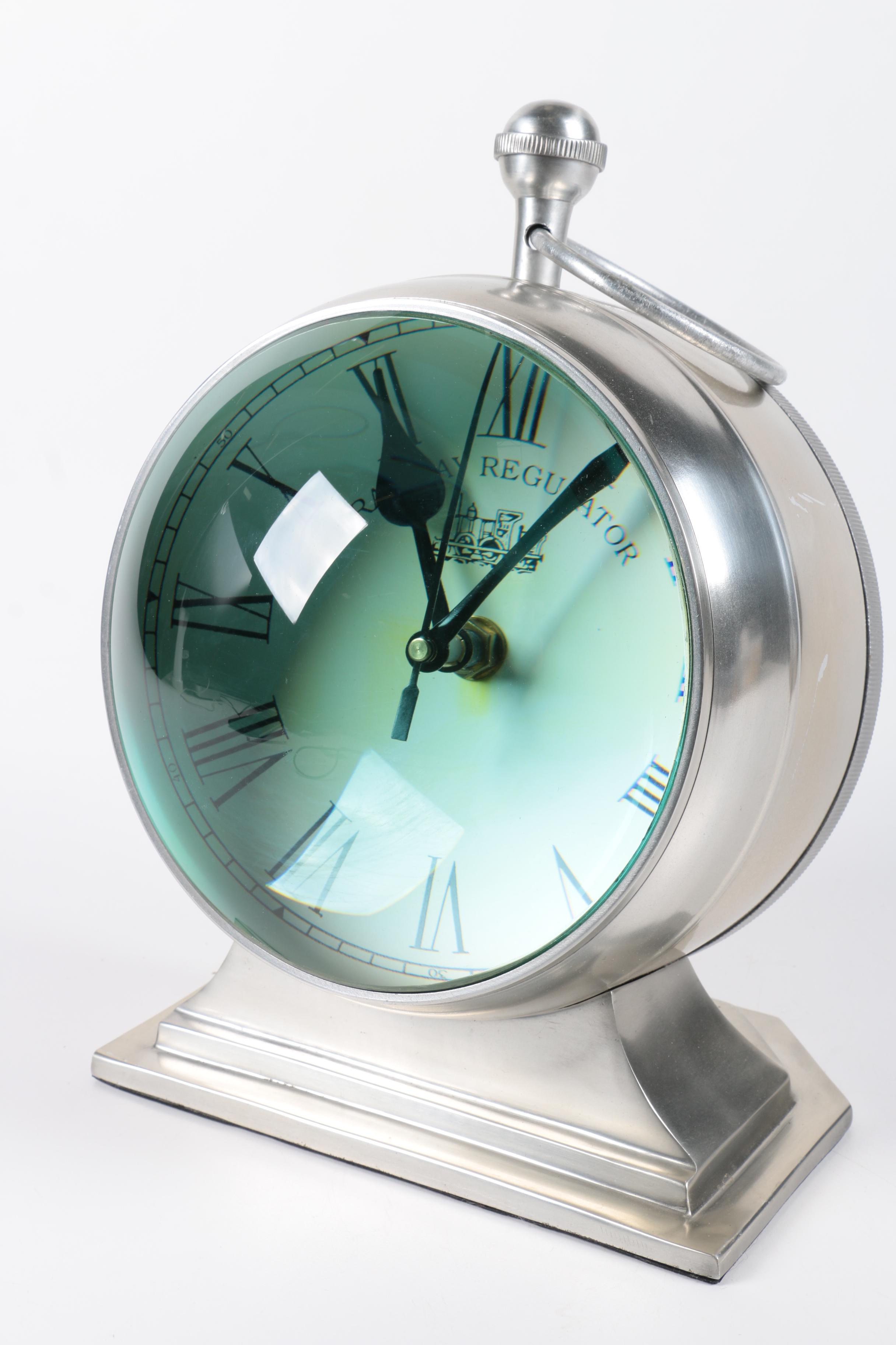 Pottery Barn Railway Regulator Clock EBTH