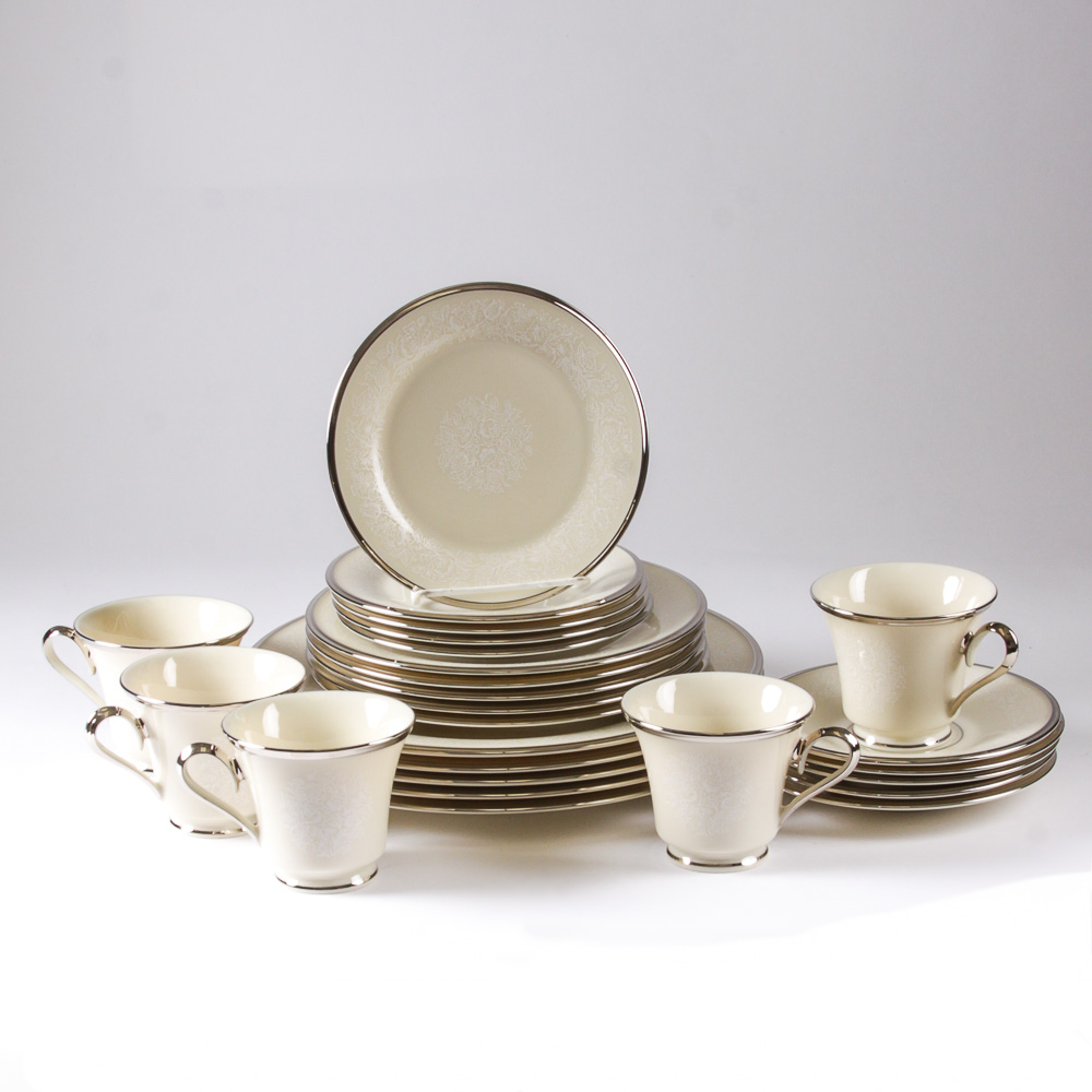 Lenox "Moonspun" China Set EBTH