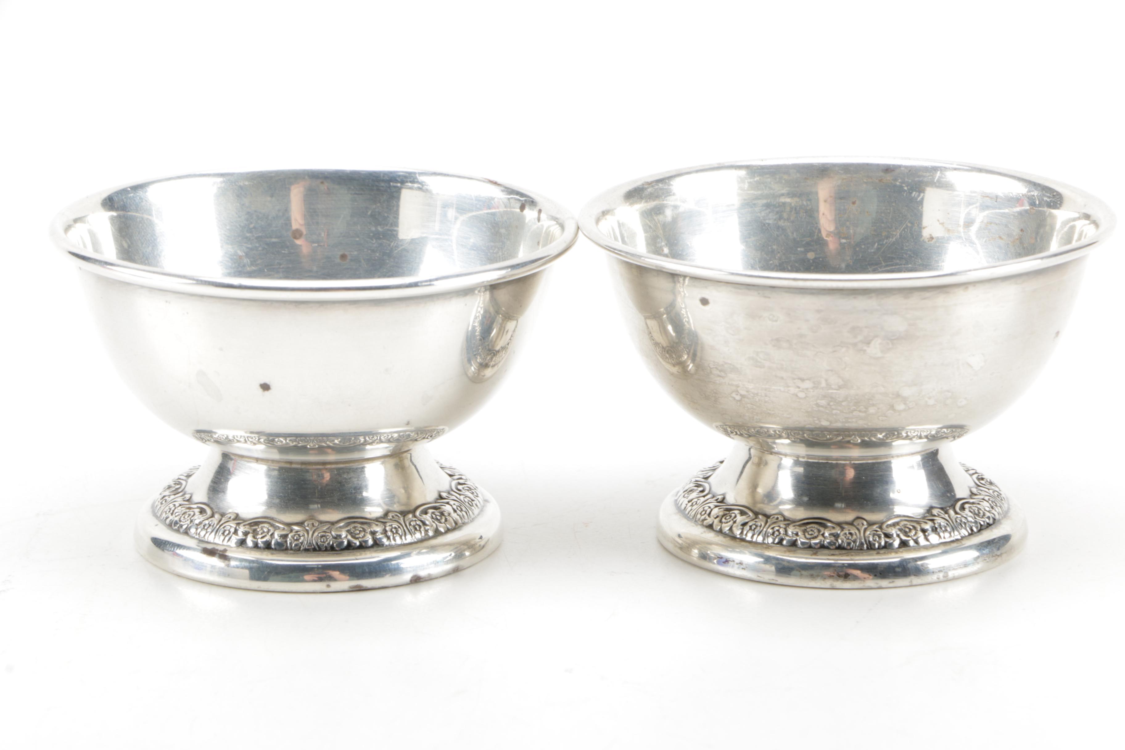 International Silver "Prelude" Sterling Silver Salt Cellars EBTH