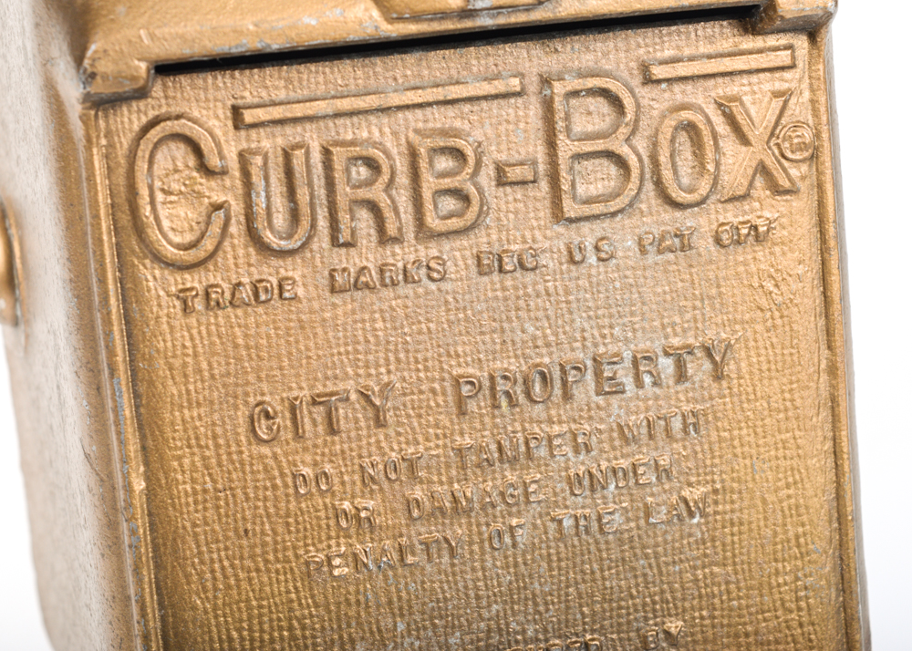Vintage Postal Curb Box EBTH