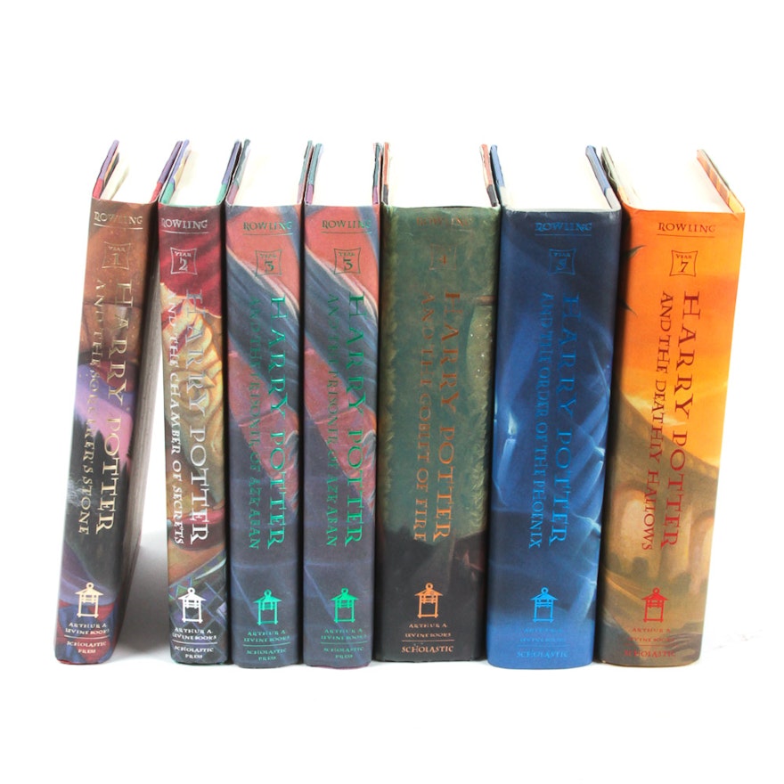Collection Of Harry Potter First Edition Hardcover Books EBTH collection-of-harry-potter-first-edition-hardcover-books-ebth