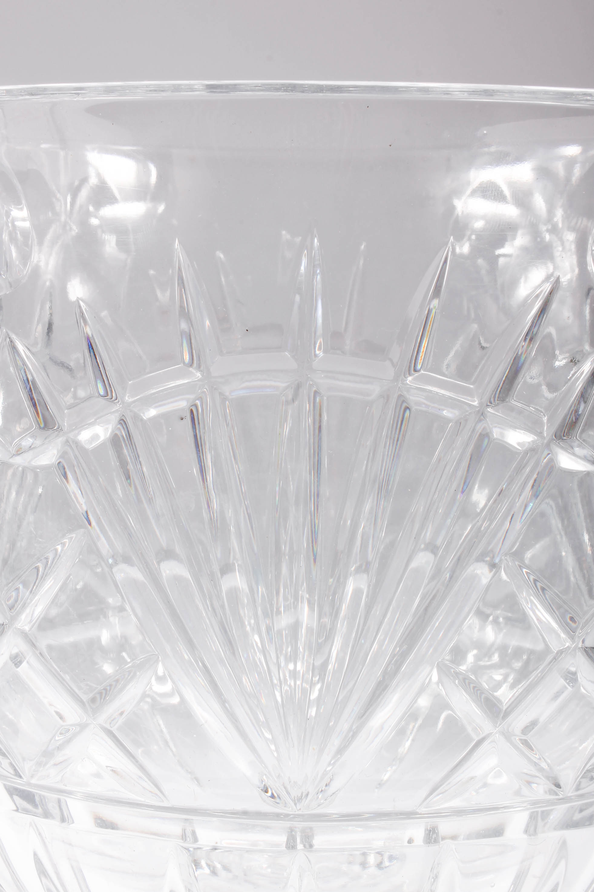 Large Crystal Footed Trifle Bowl EBTH