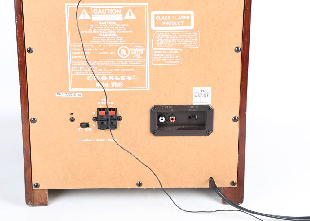 Crosley Jukebox CD Player EBTH