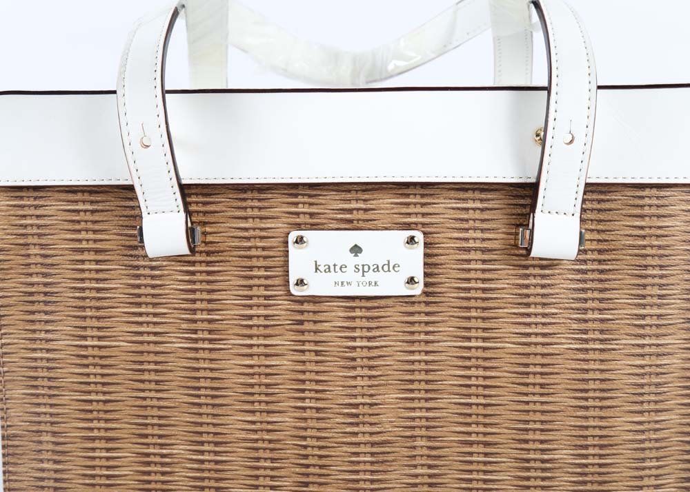 Kate Spade Champagne Tote with Cocktail and Party Invitations EBTH