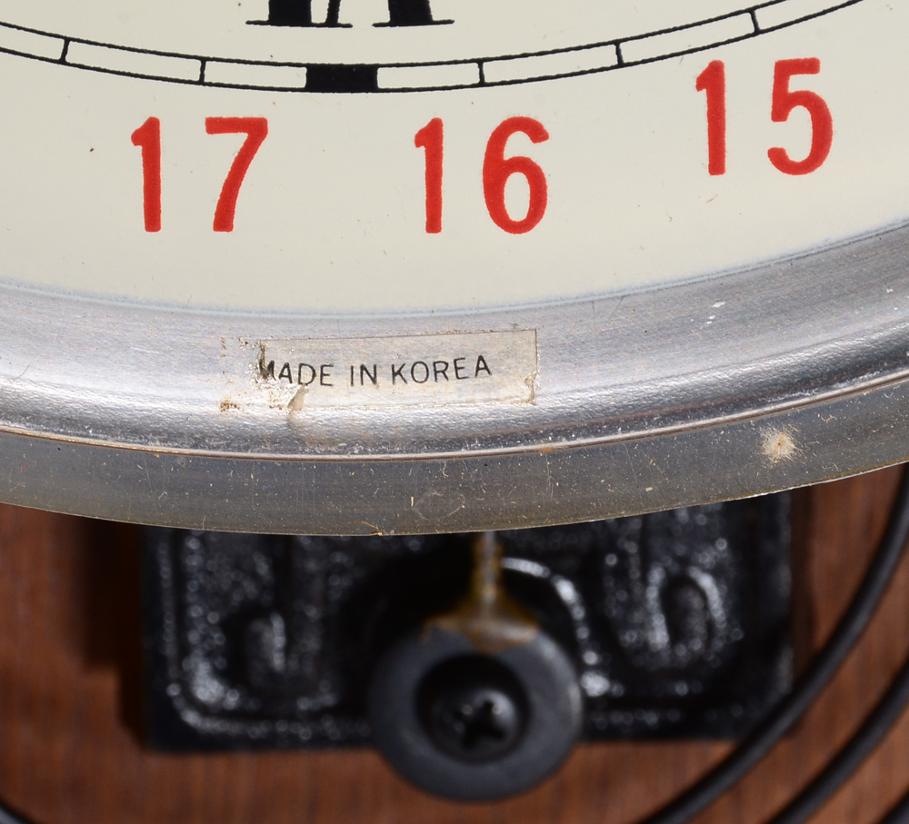 Korean Made Regulator Clock EBTH
