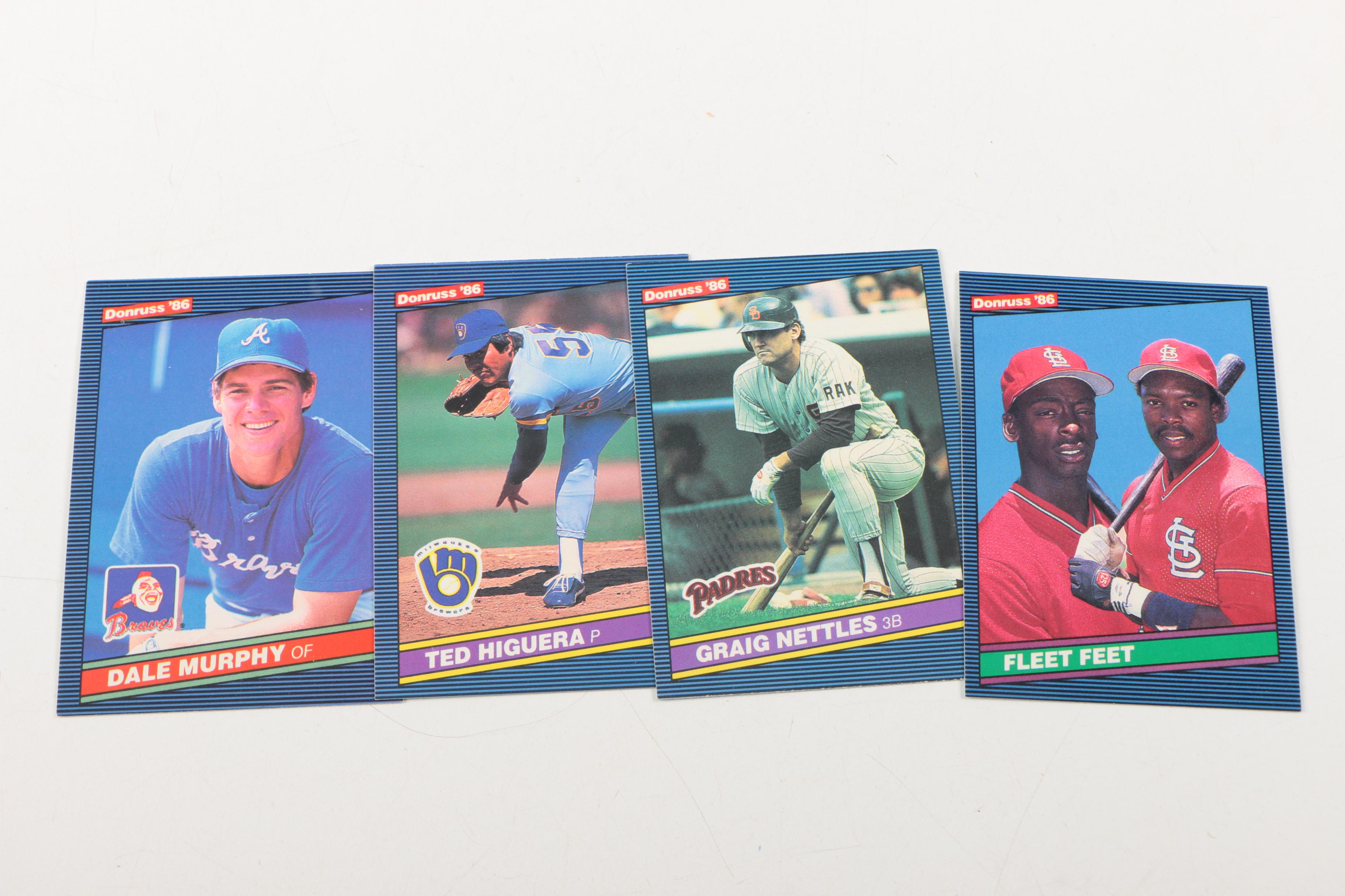 Fleer Baseball Logo Stickers and Trading Cards EBTH