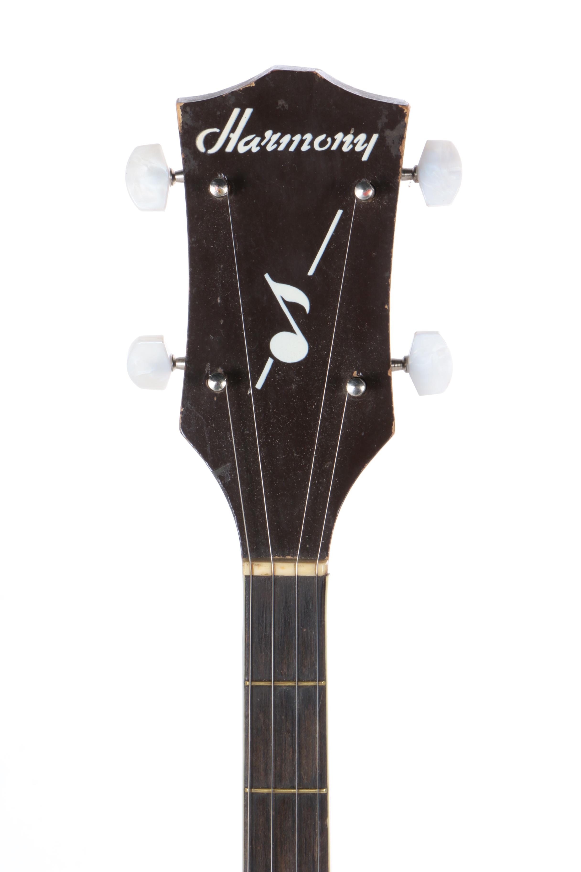 Vintage Harmony Resonator Banjo EBTH