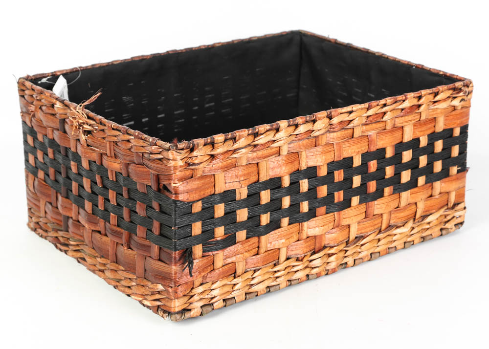 Ashland Natural Storage Wicker Baskets EBTH