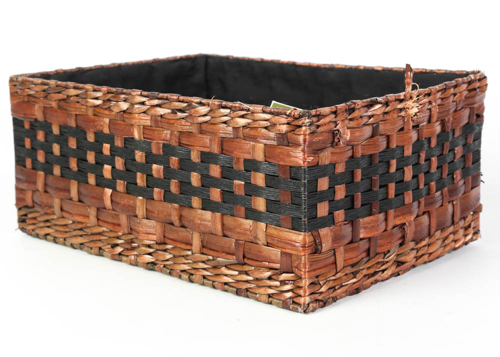 Ashland Natural Storage Wicker Baskets EBTH