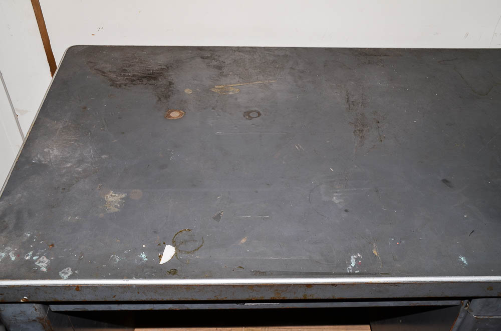 Vintage Metal Desk by Steelmaster EBTH