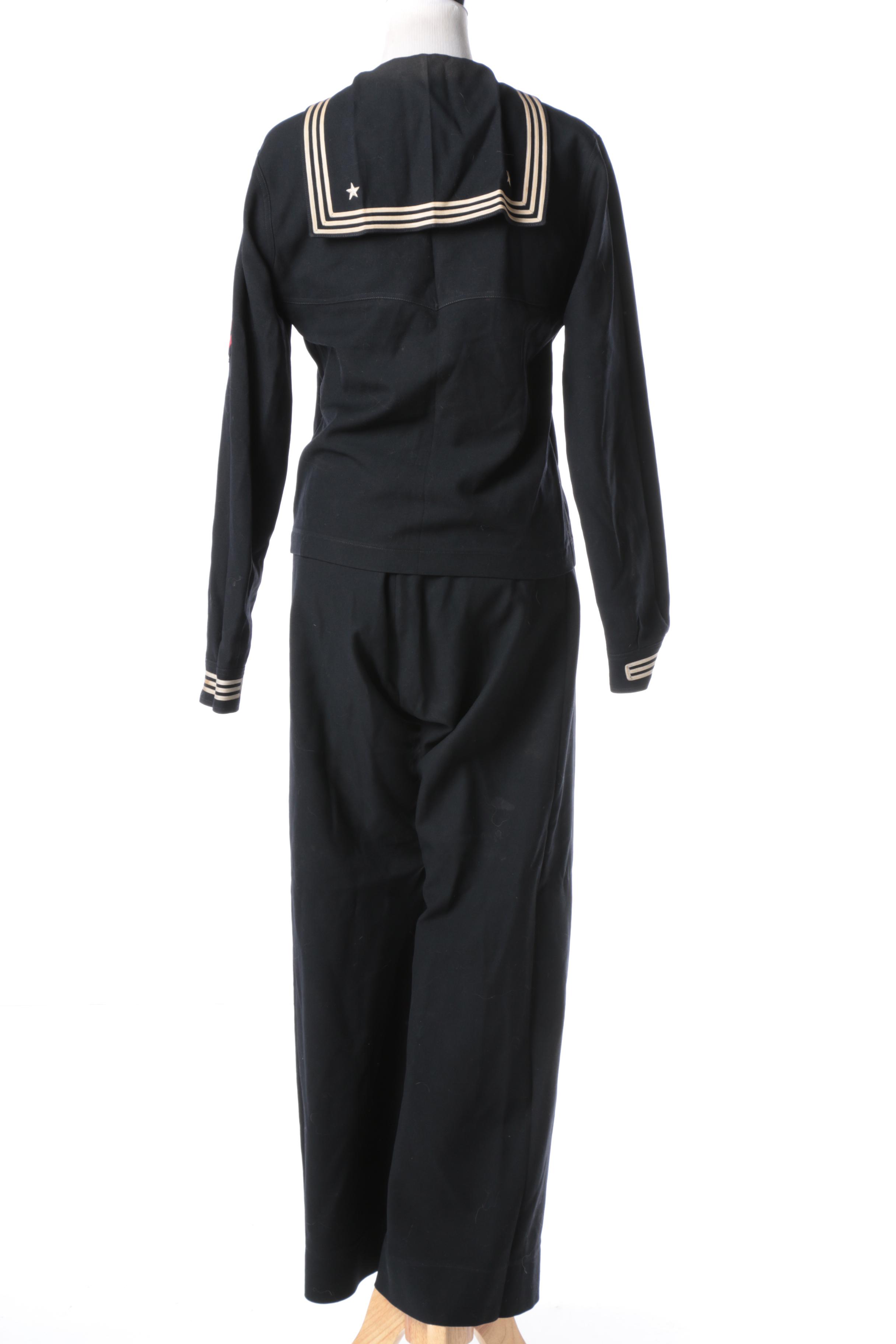 Vintage US Navy Enlisted Men's Uniform EBTH