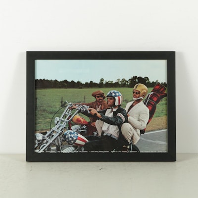 Reproduction Print on Paper of Still From "Easy Rider"