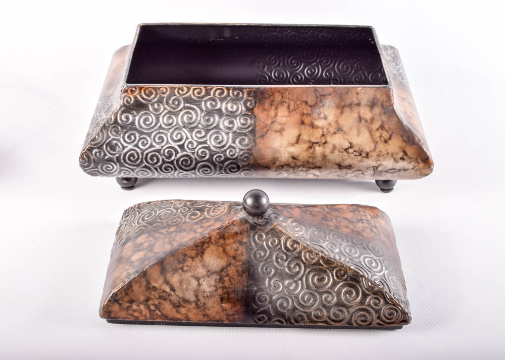 Decorative Tray and Box EBTH