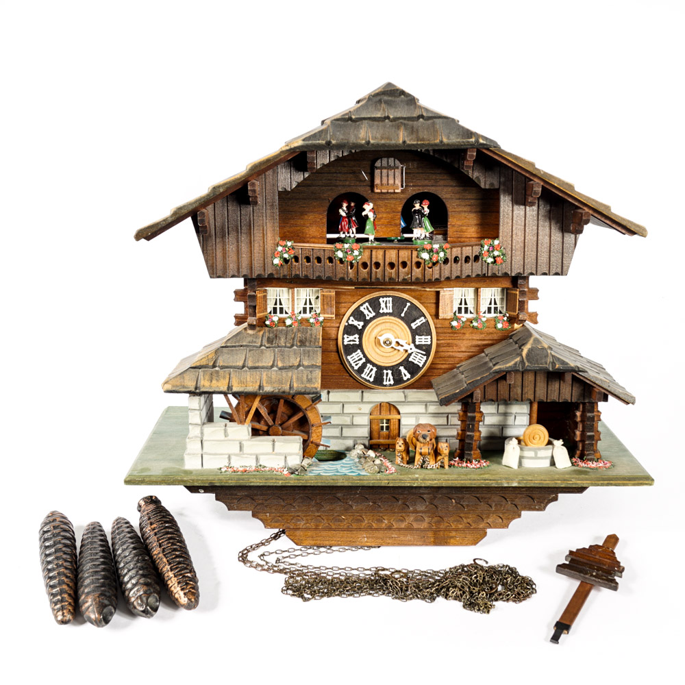 Vintage Wooden Cuckoo Clock EBTH