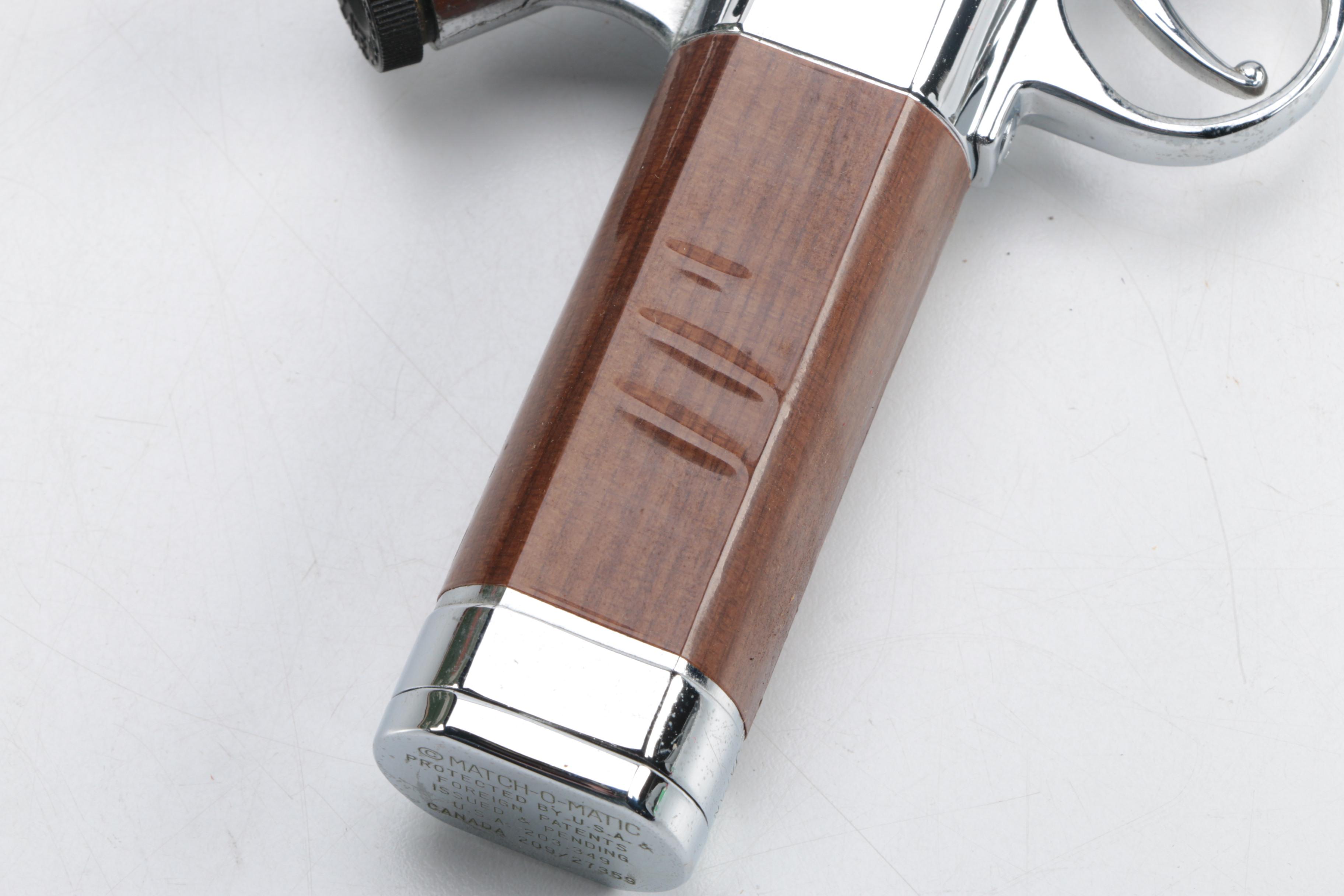 MatchoMatic Ruger Inspired Pistol Butane Lighter EBTH