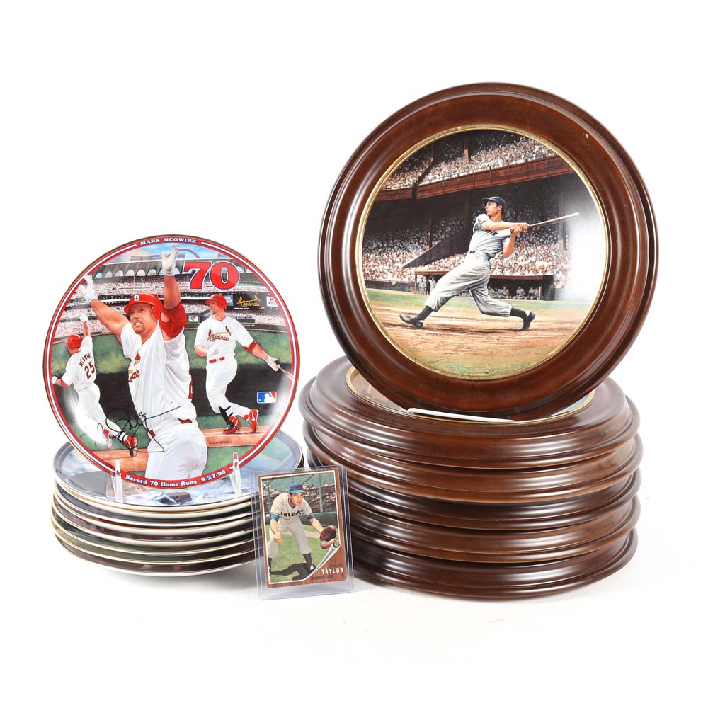 Baseball Collector Plates EBTH