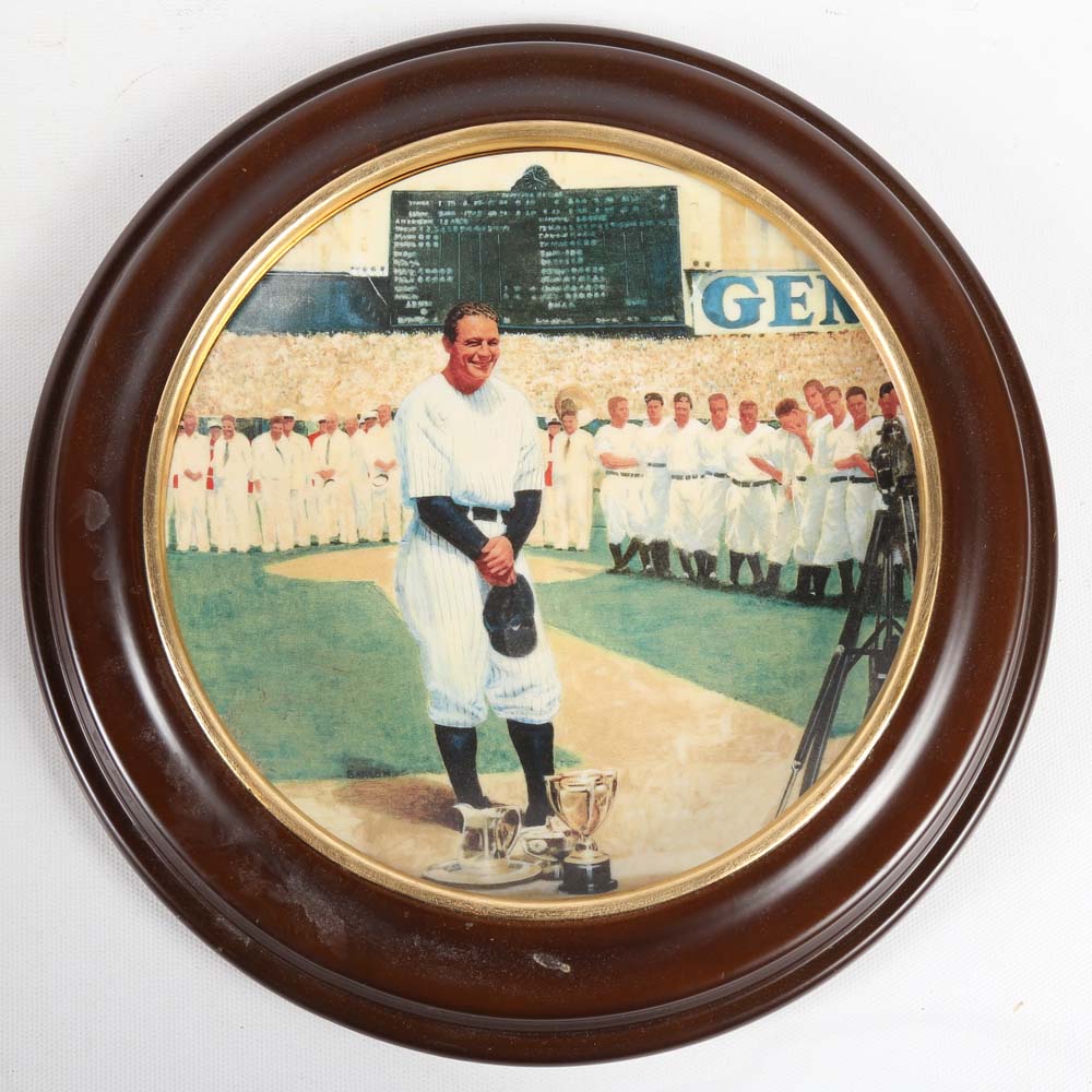 Baseball Collector Plates EBTH
