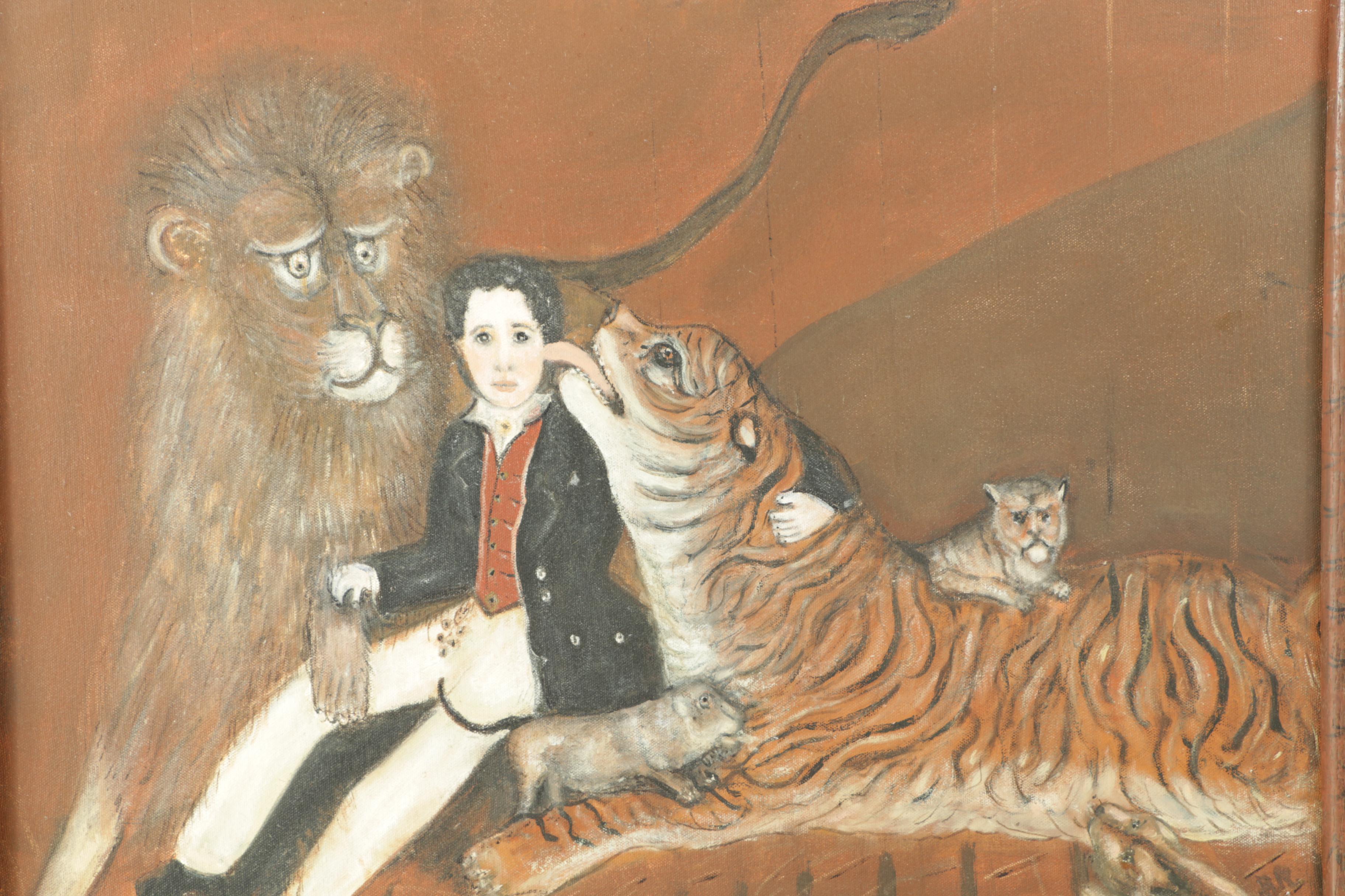 Oil Painting On Canvas Of Child Lion Tamer EBTH   1508706647454 Cb31bc6eeaf599f7f3924181dc91d28af6af9c038c5f99eaaf2ef796a643a0d2.JPG