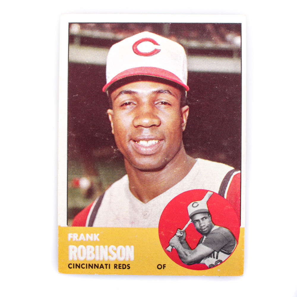 1963 Frank Robinson Card EBTH