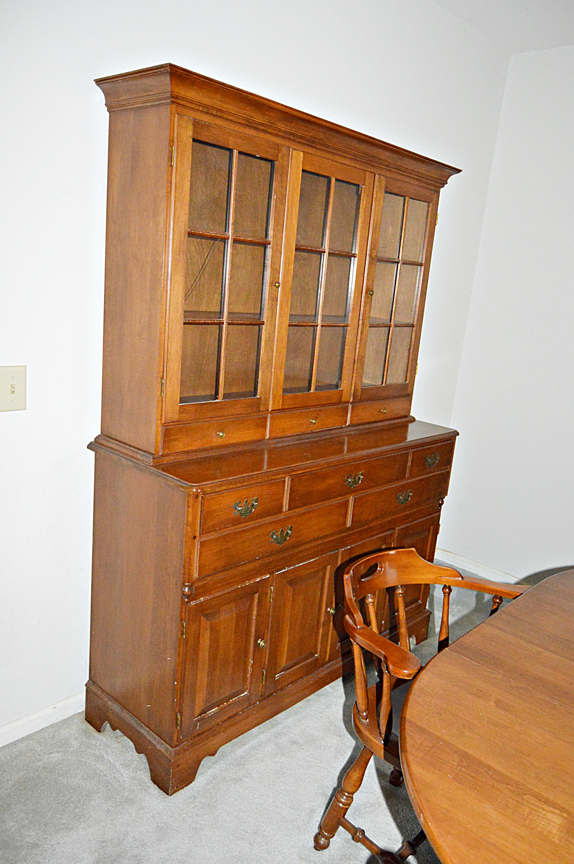 Vermont of Winooski Rock Maple Dining Suite EBTH