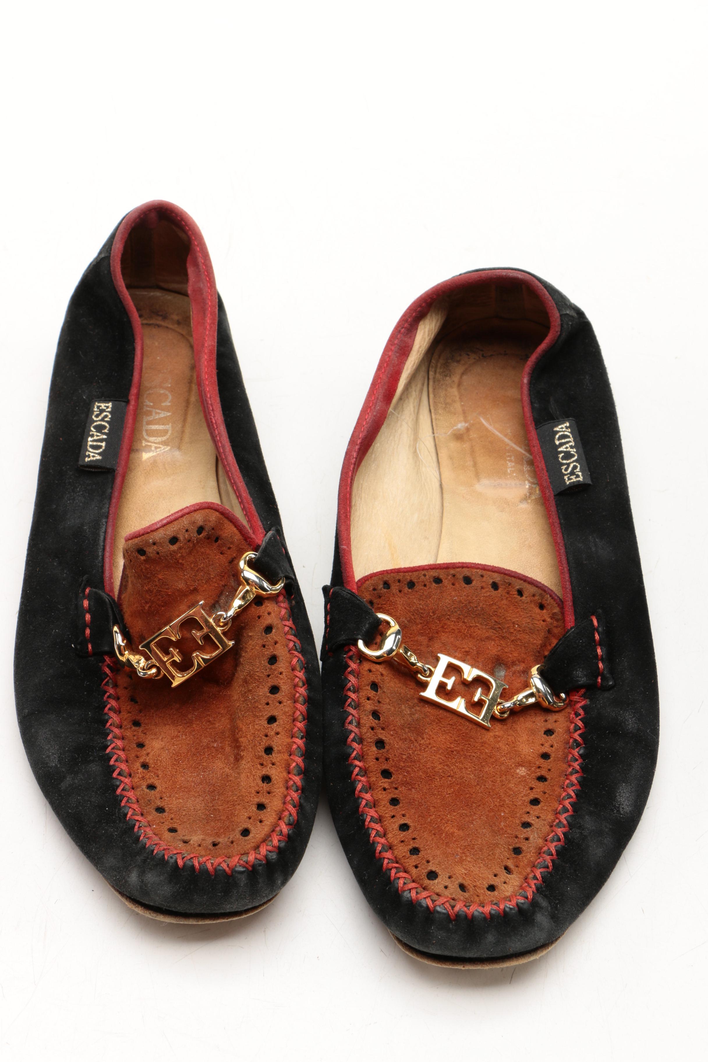 Escada Suede Pumps and Loafers | EBTH