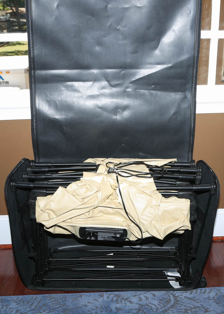 Frontgate Air Mattress with Rolling Carrying Case EBTH