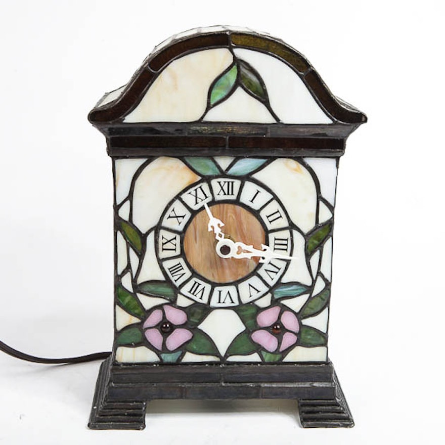 Slag Gl Mantel Clock Ebth Slag Gl Mantel Clock