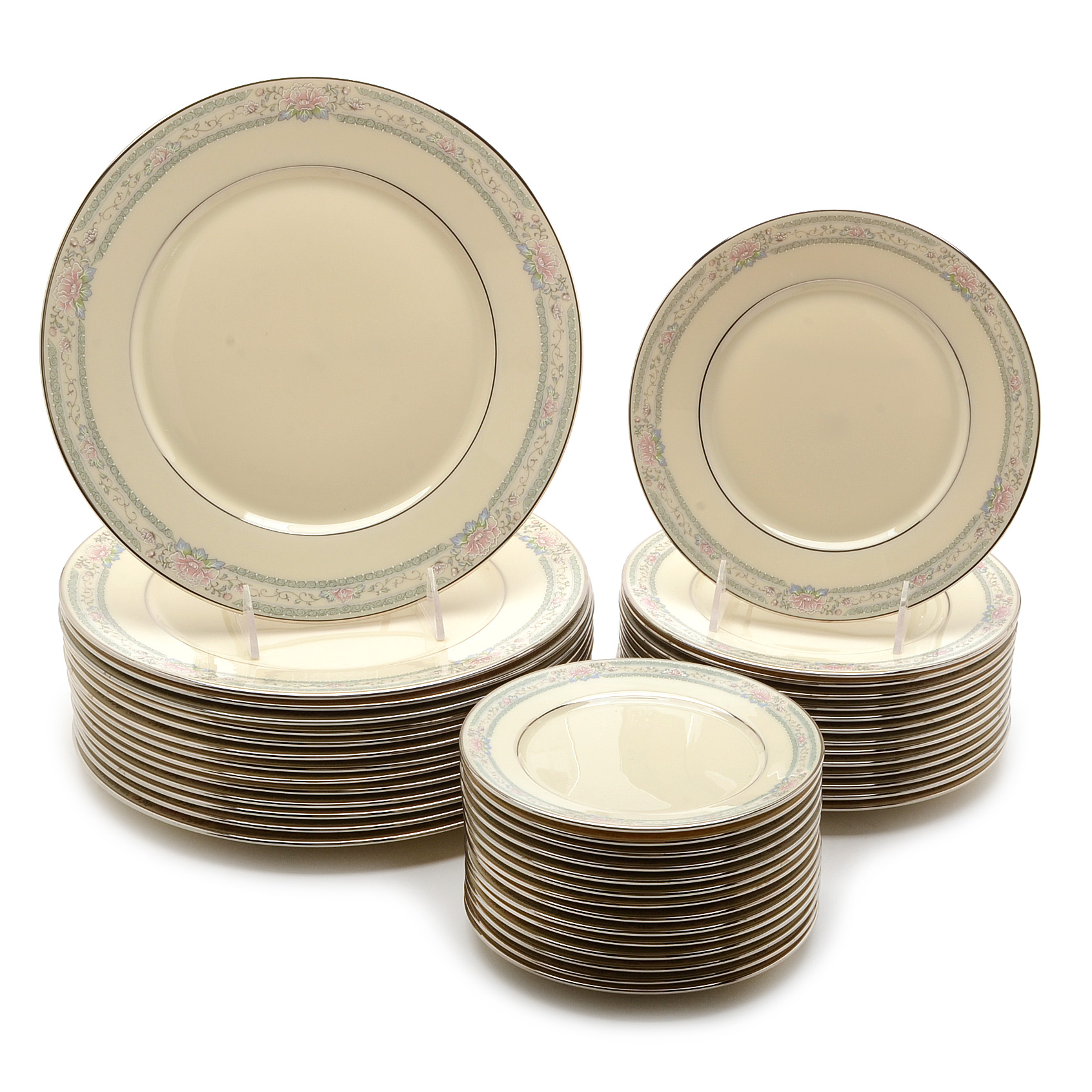 FortyTwo Lenox Bone China "Charleston" Plates EBTH