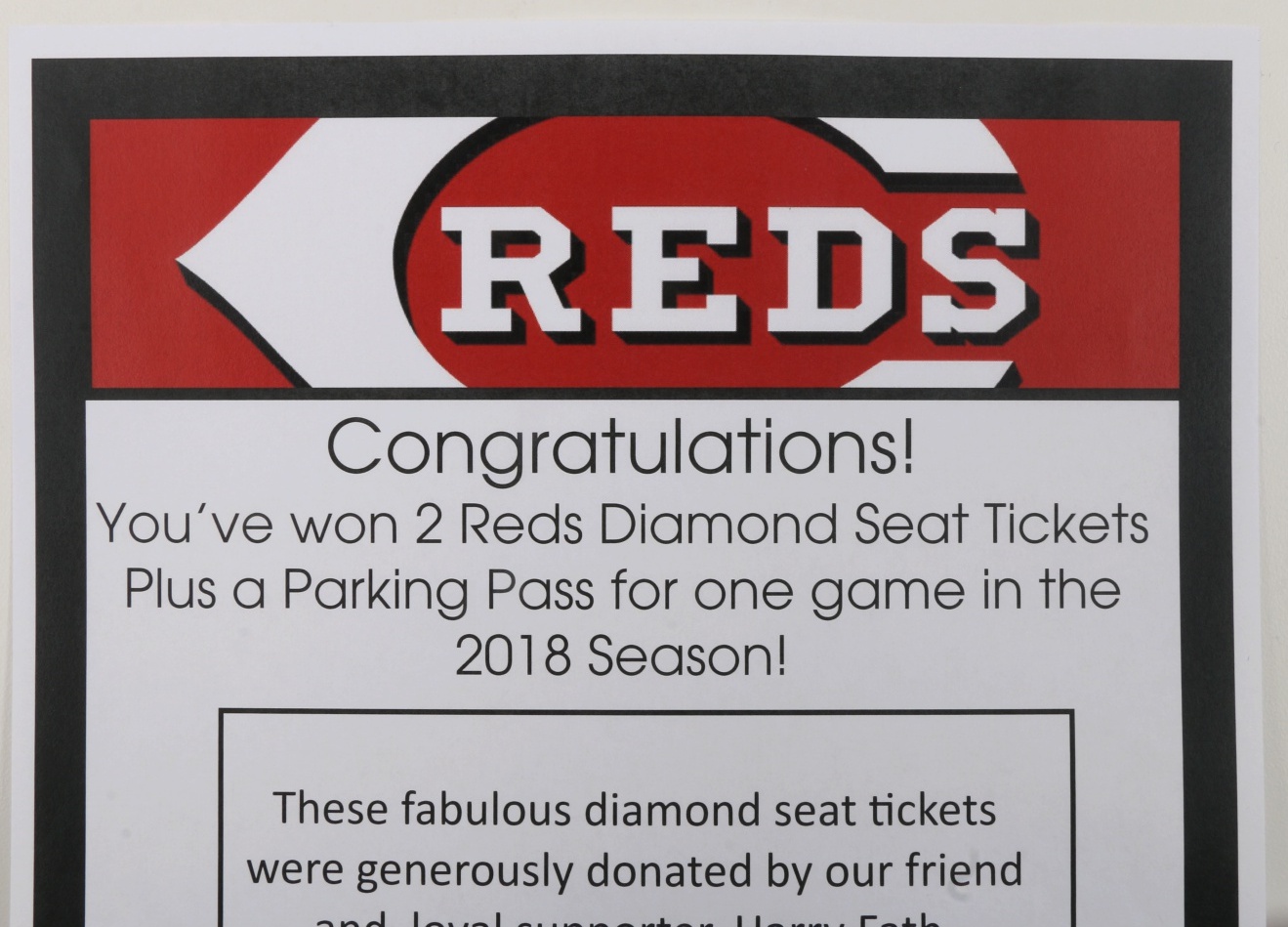 reds tickets