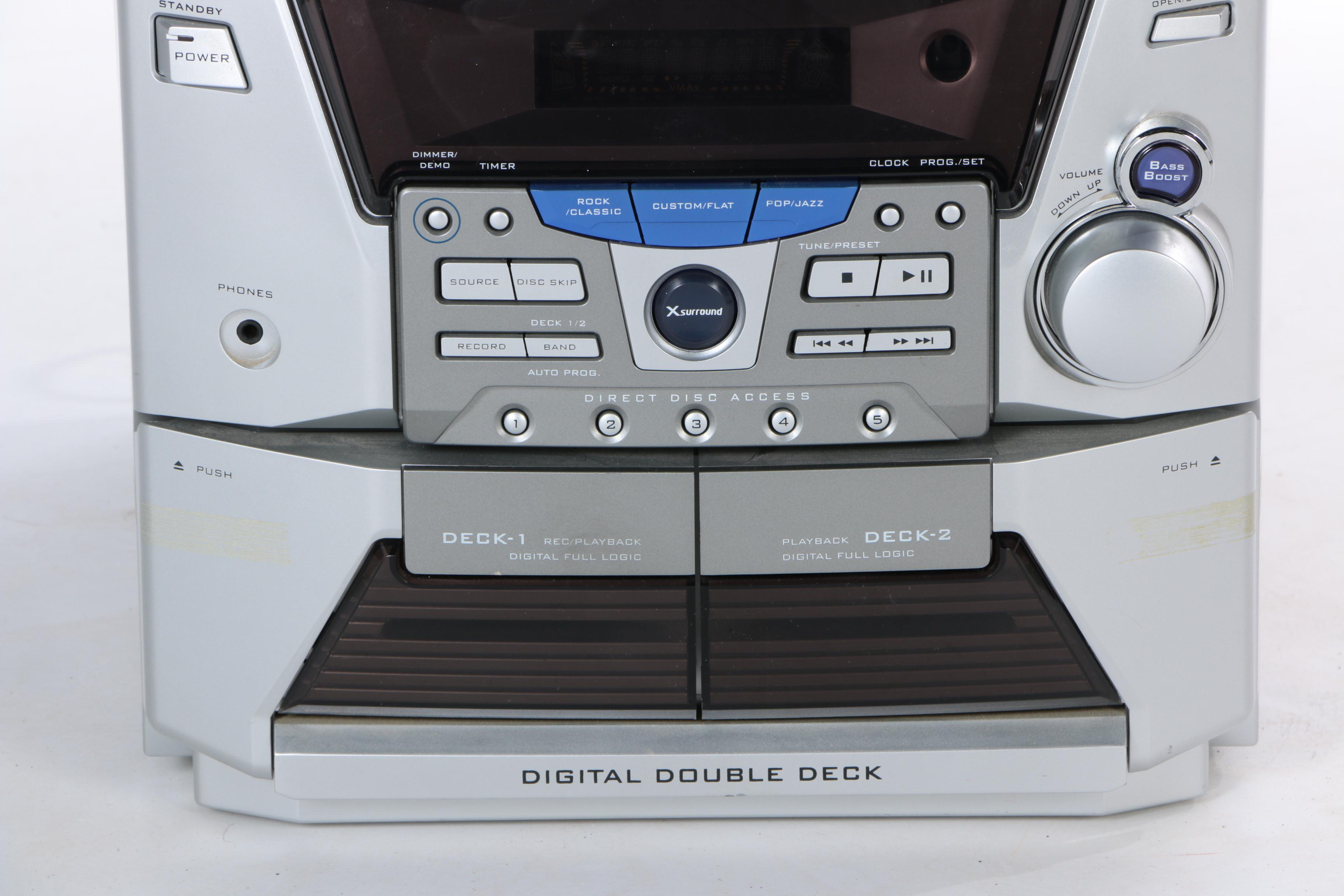 RCA 5-Disc CD Changer Stereo | EBTH