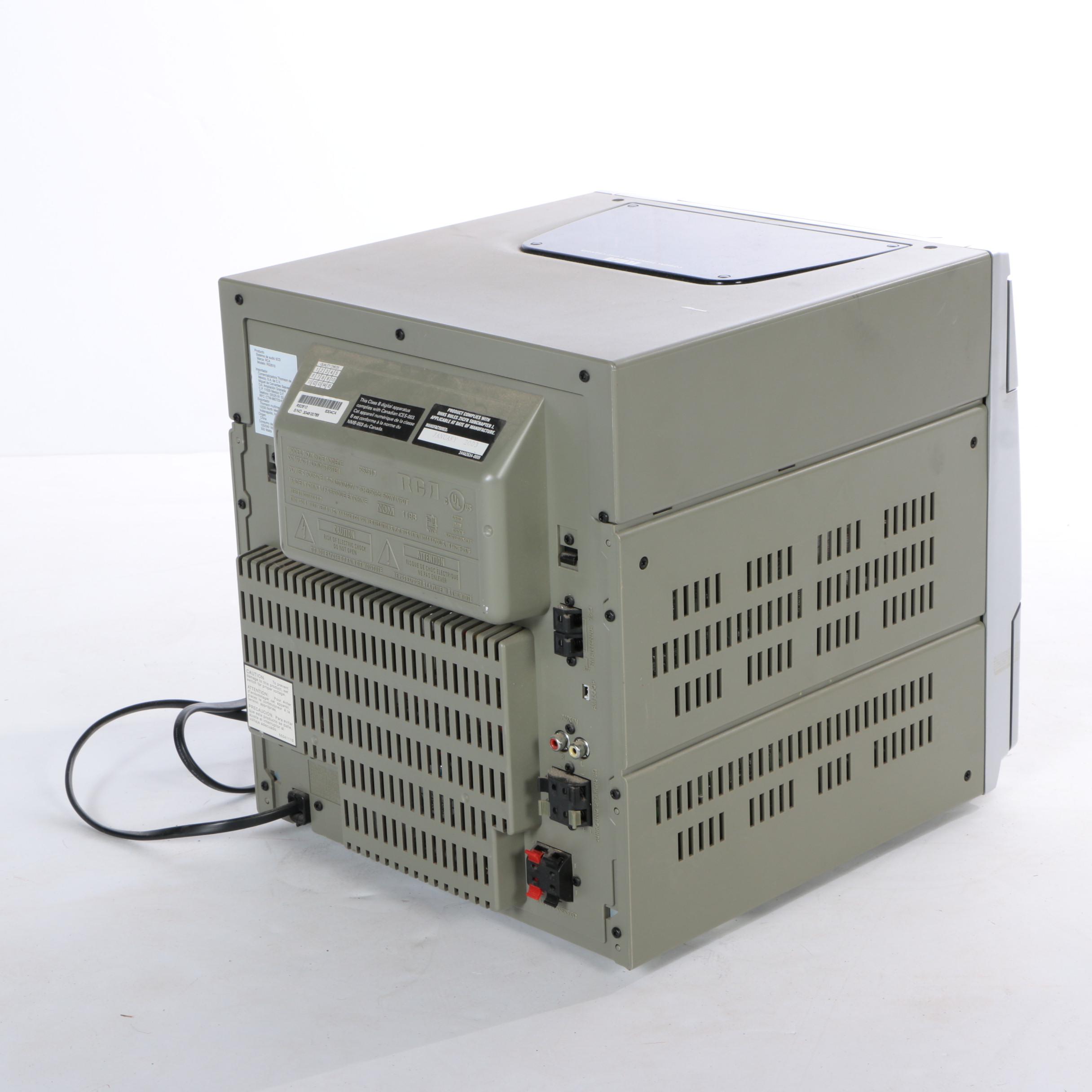 RCA 5-Disc CD Changer Stereo | EBTH