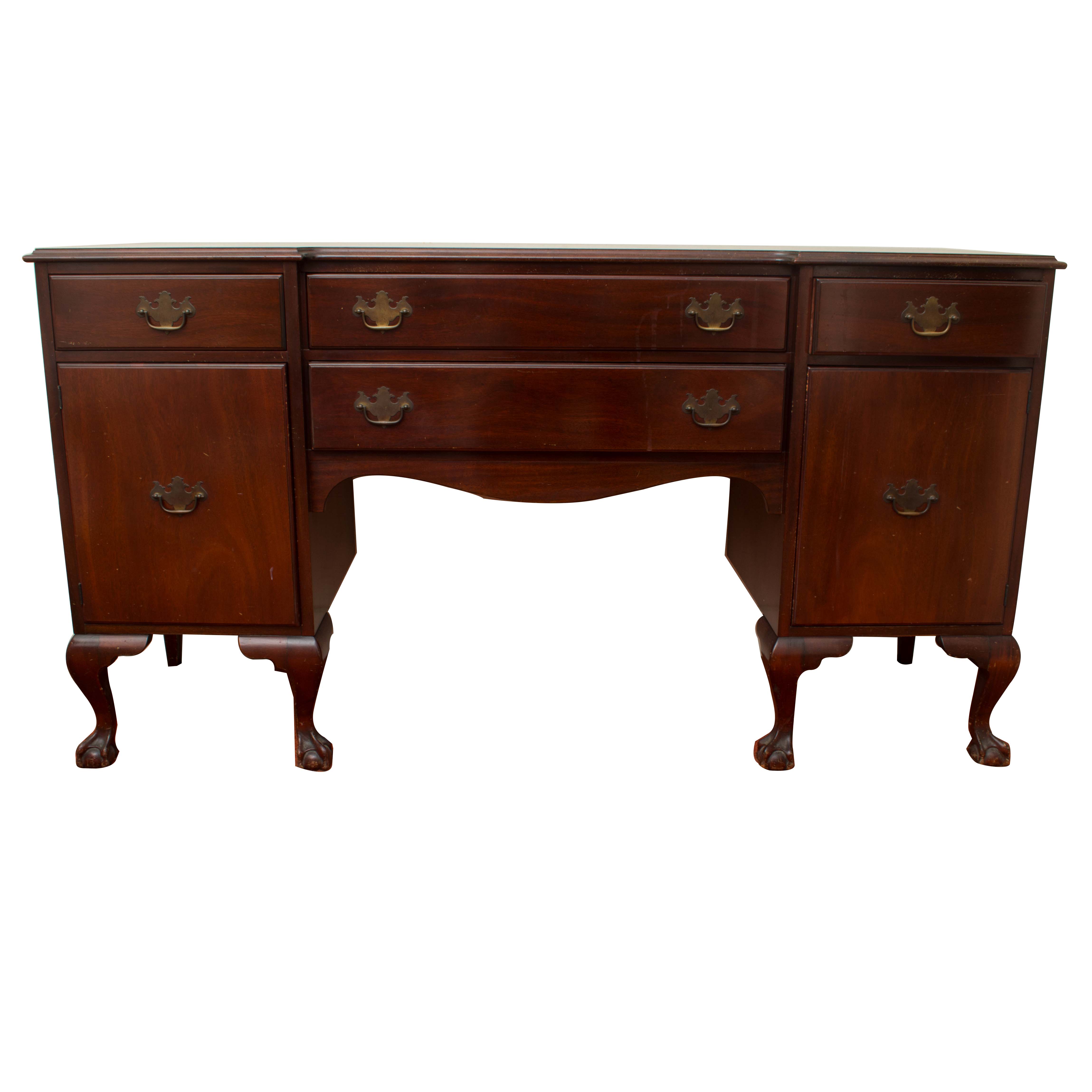 Paine Furniture Co Chippendale Style Mahogany Sideboard Ebth