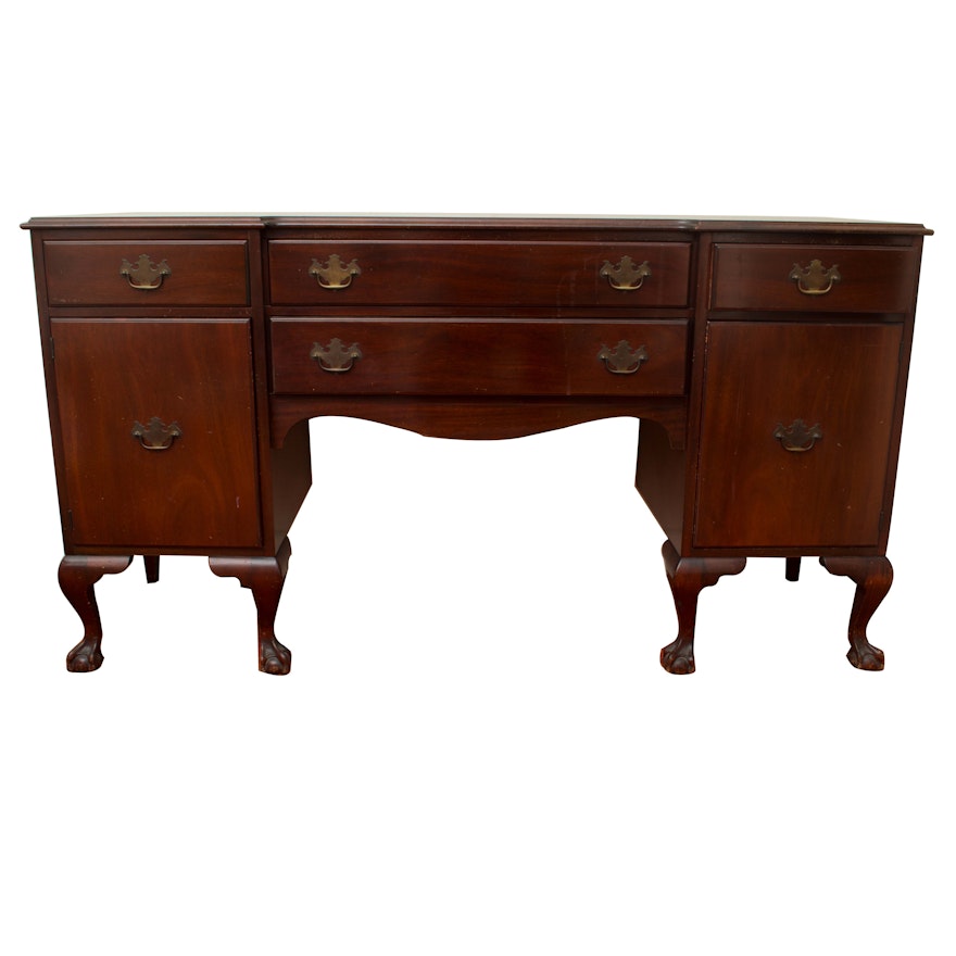 Paine Furniture Co Chippendale Style Mahogany Sideboard Ebth