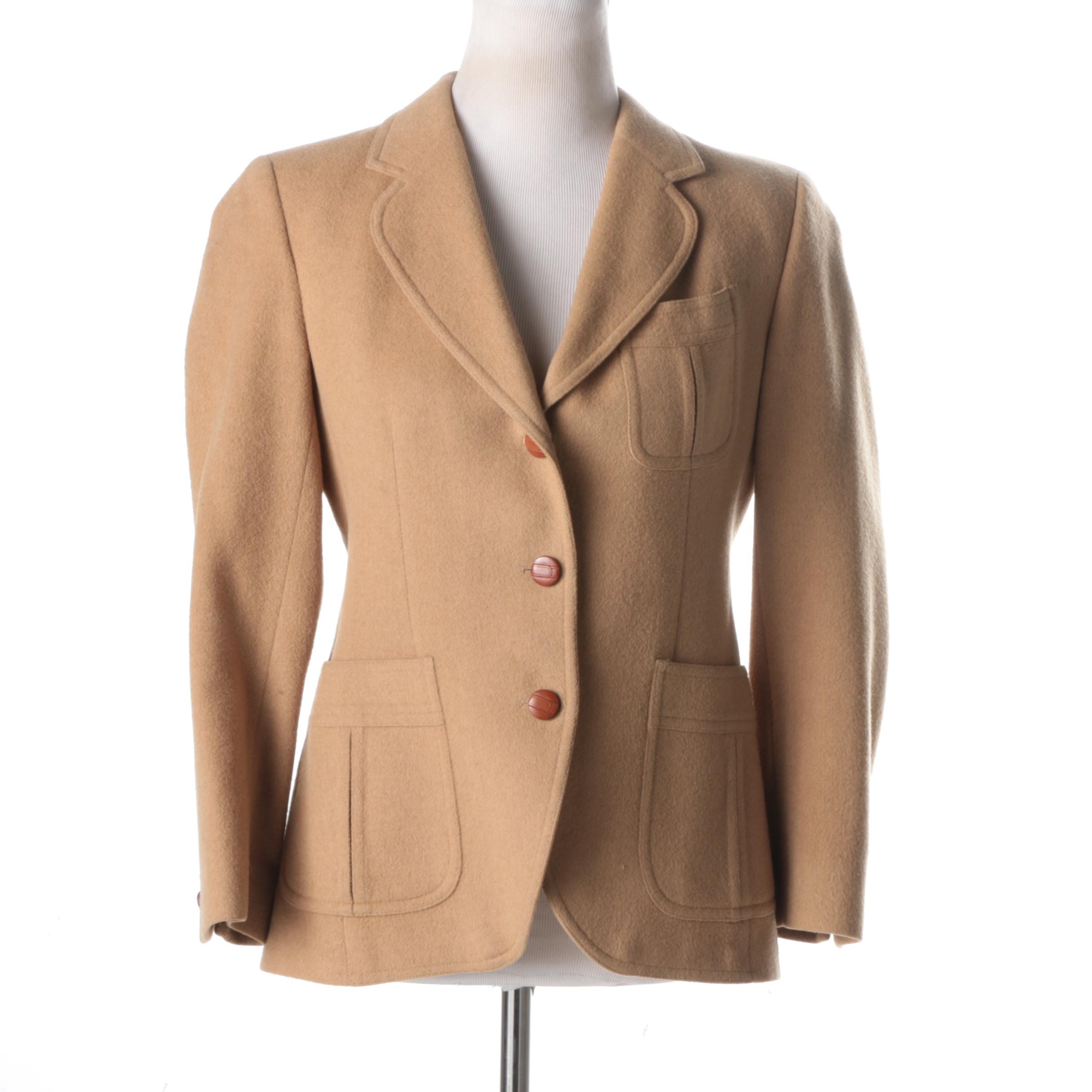 Women's Stanley Blacker Wool Blazer EBTH