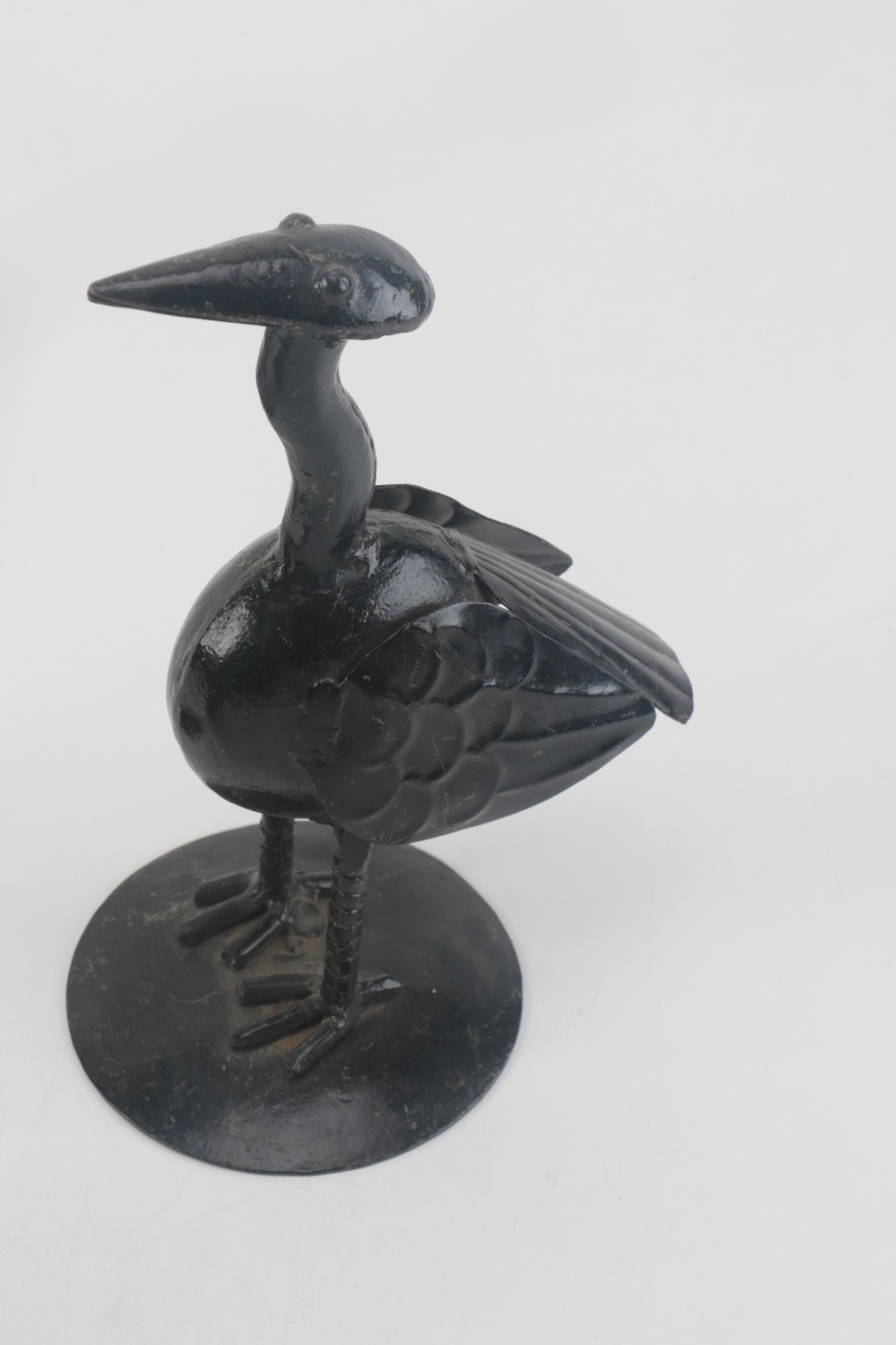 Cast Iron Bird Sculptures EBTH