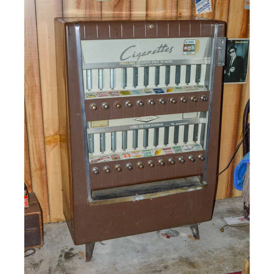 Vintage Cigarette Vending Machine EBTH