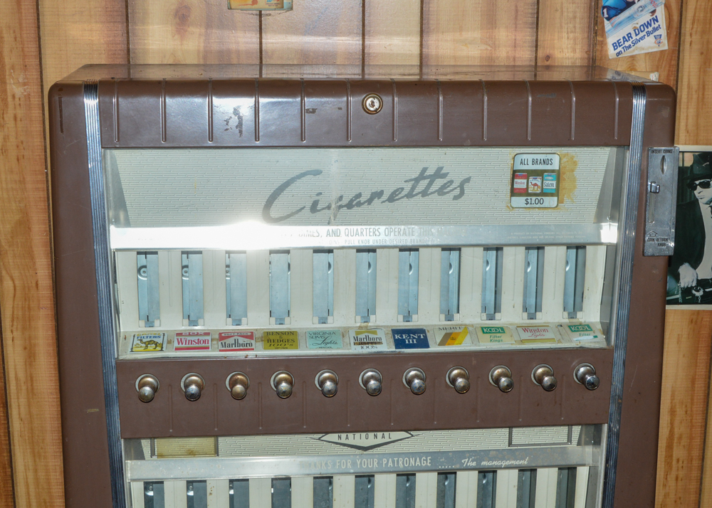 Vintage Cigarette Vending Machine EBTH
