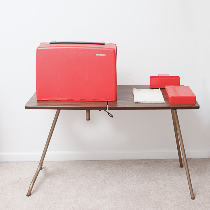 Vintage Bernina Sewing Machine and Sewing Machine Table : EBTH