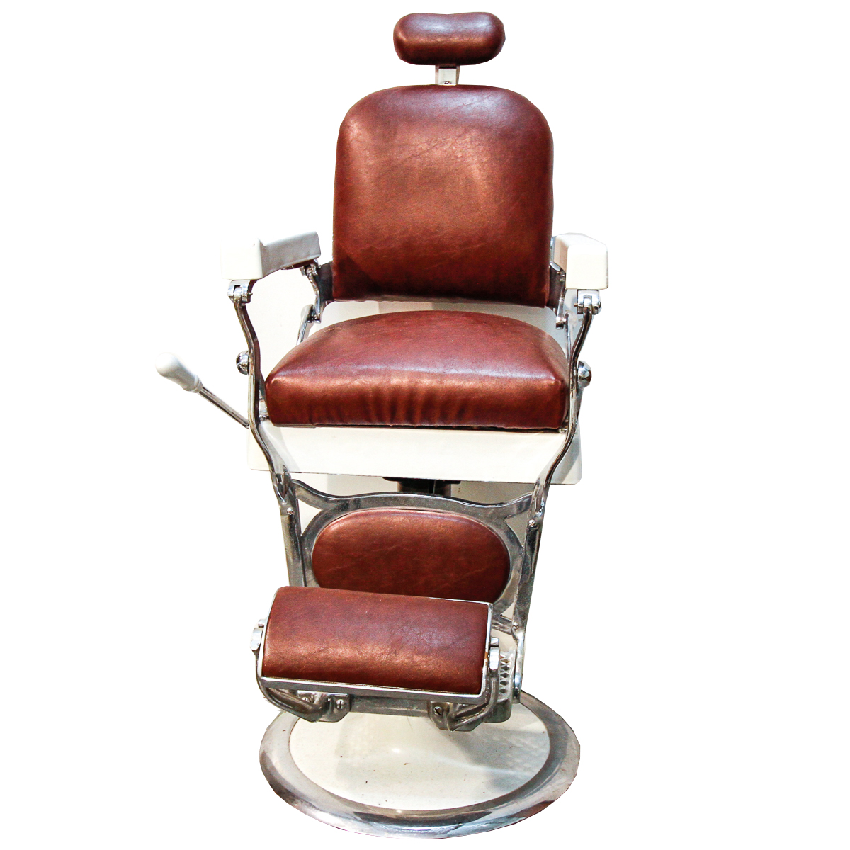 Vintage Barber Chair by Koenigkramer, Cincinnati, Ohio EBTH