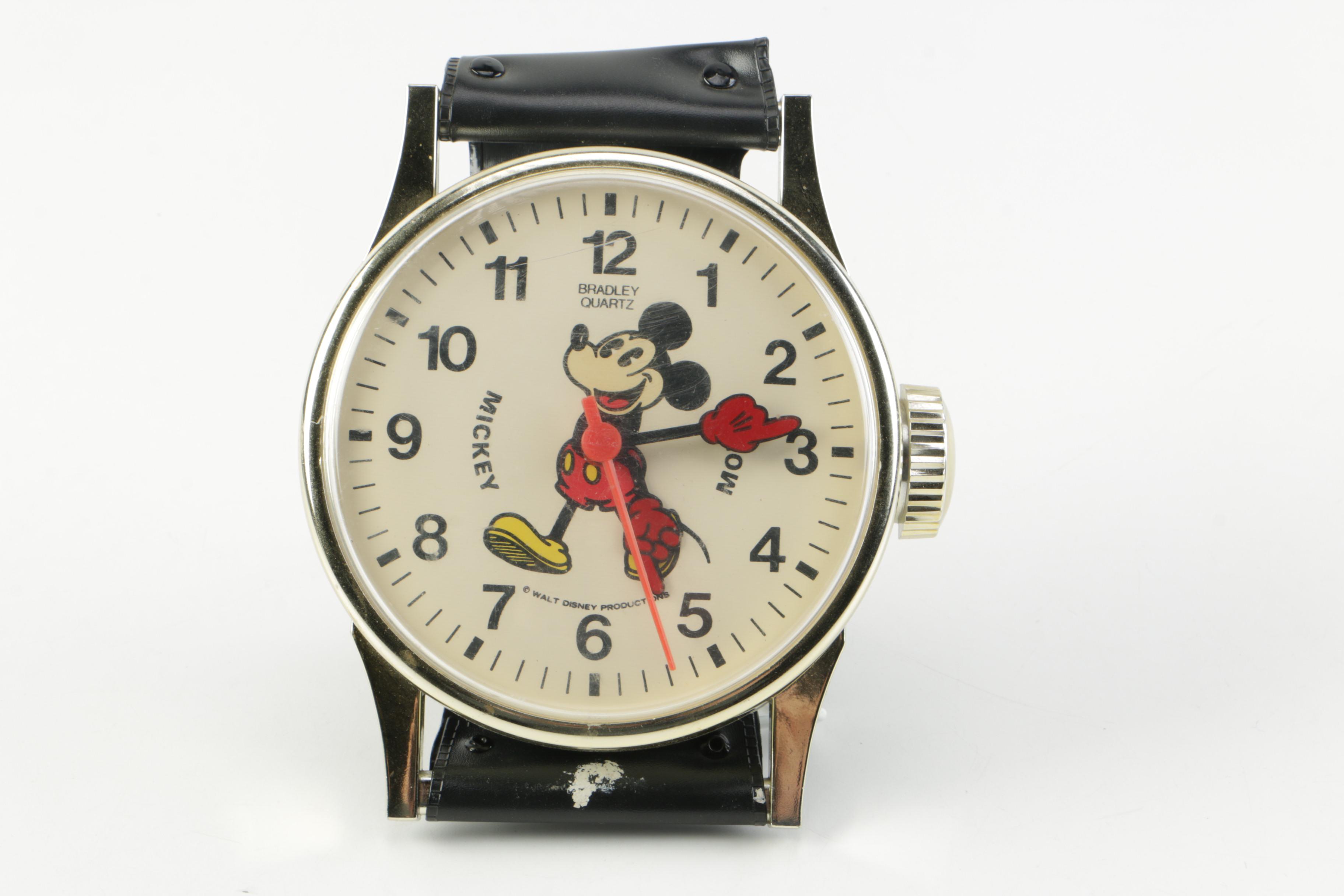 Disney's Mickey Mouse Wristwatch Wall Clock EBTH