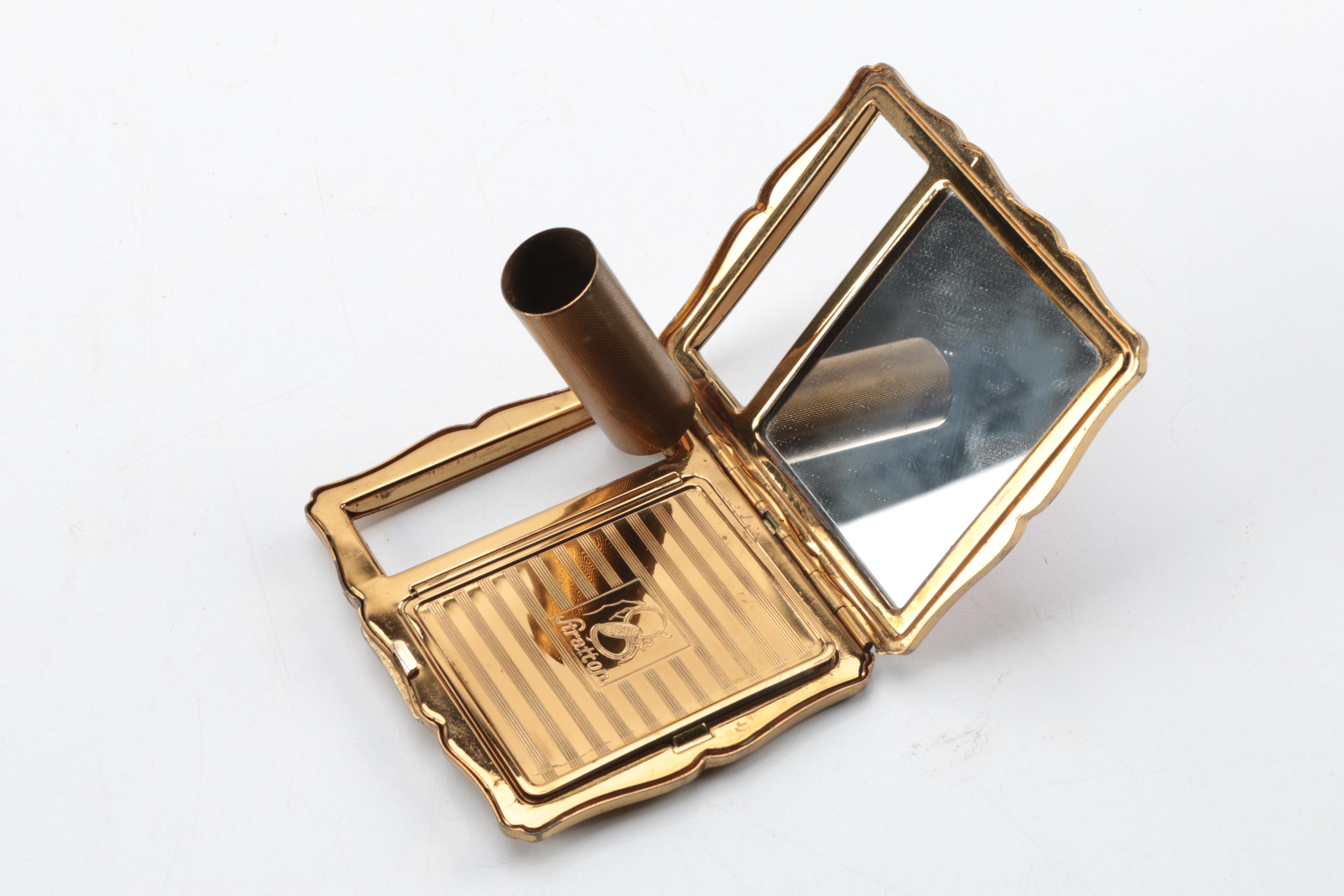 Vintage Compacts and Handheld Mirror EBTH