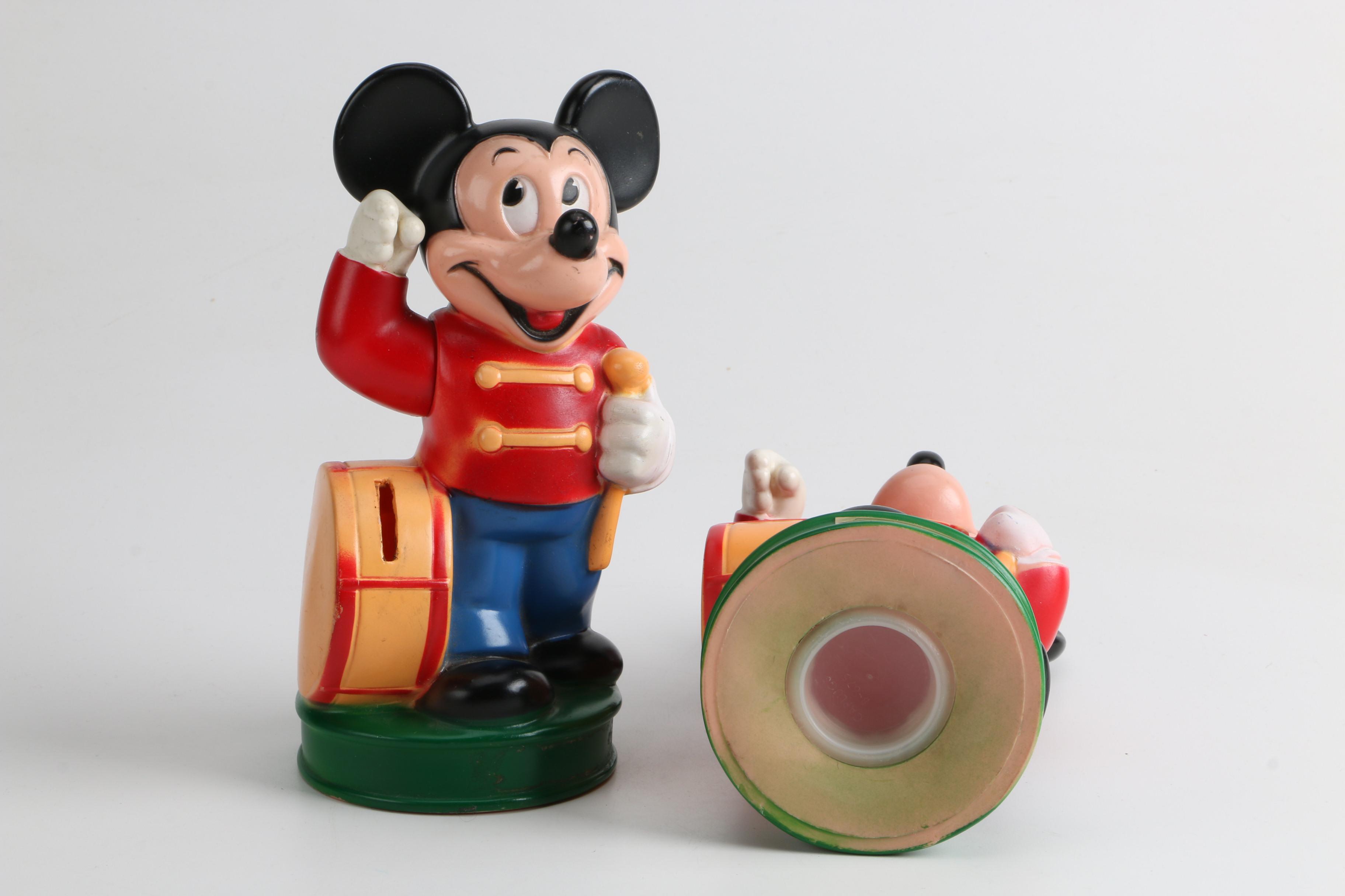 Vintage Mickey Mouse Banks EBTH