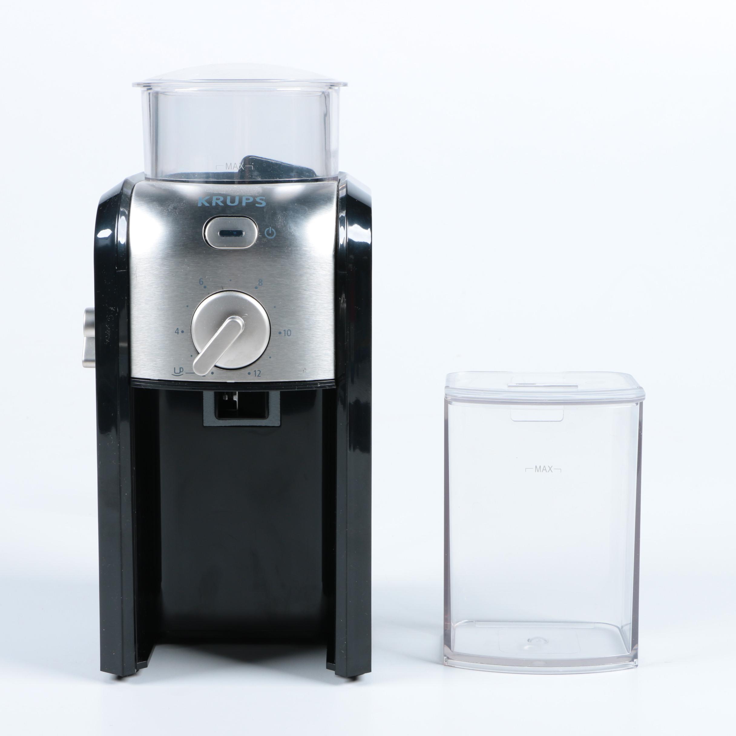 Bodum "The Original" French Press and Krups Coffee Grinder EBTH