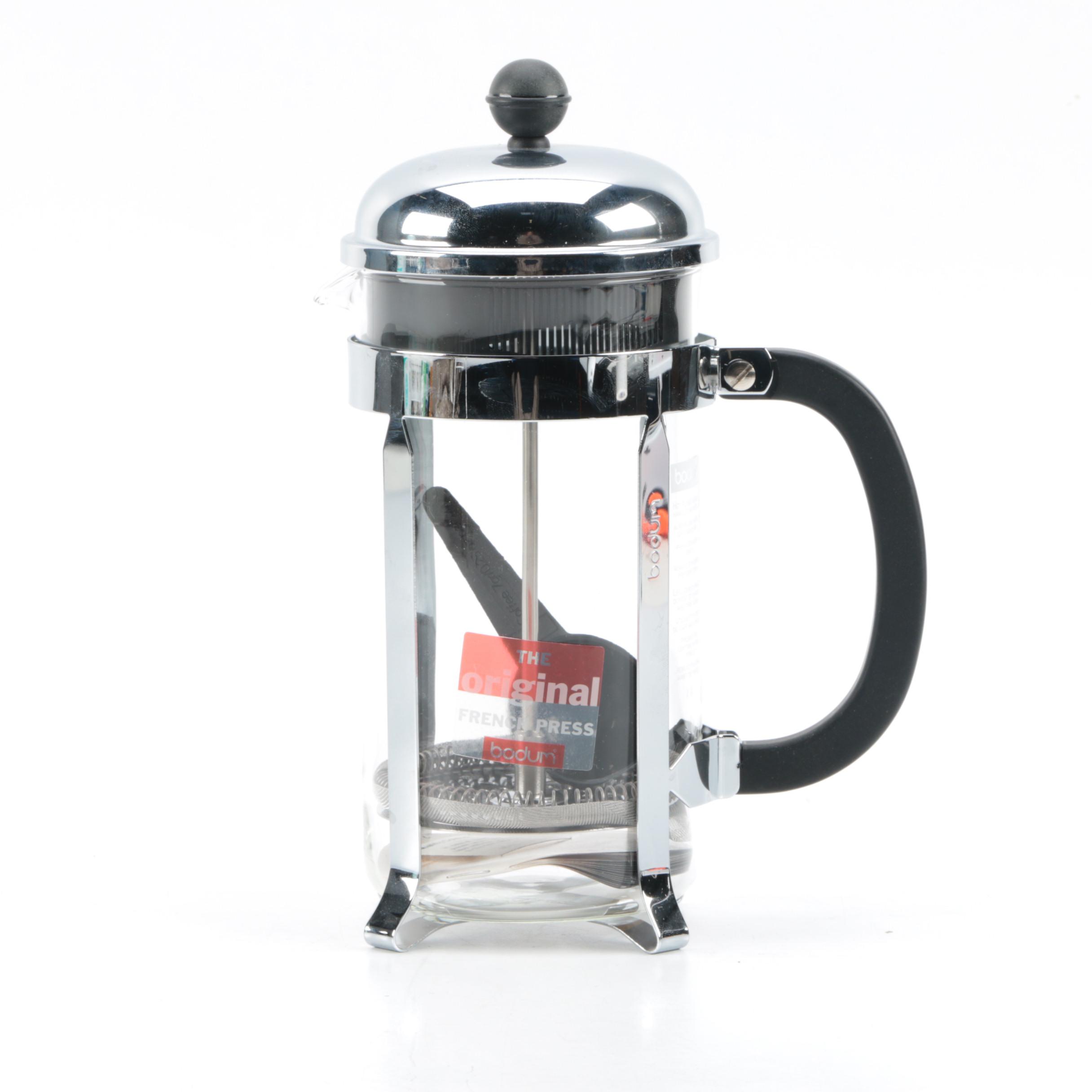 Bodum "The Original" French Press and Krups Coffee Grinder EBTH