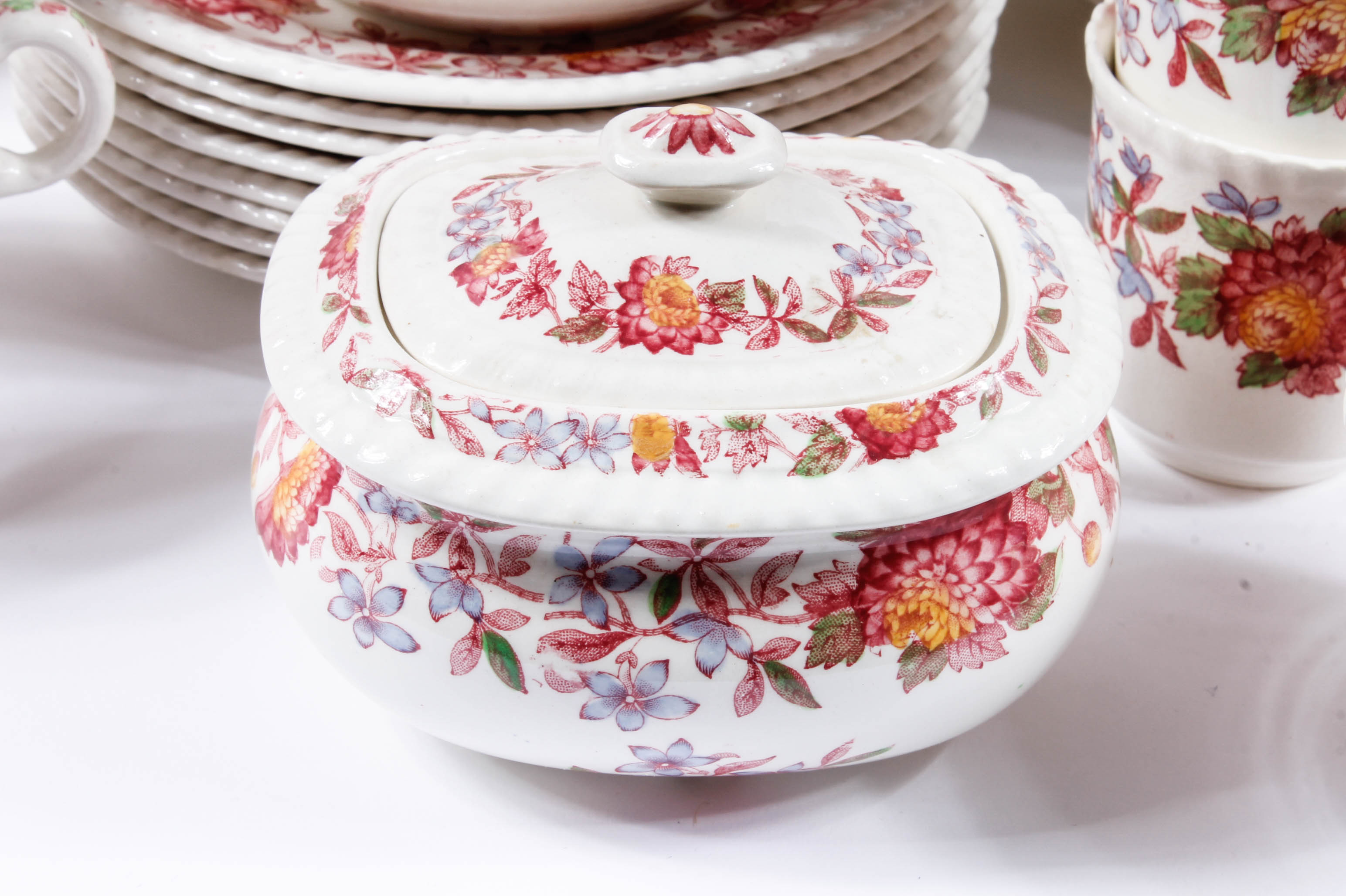 Copeland Spode China Set in "Spode's Aster" Pattern EBTH