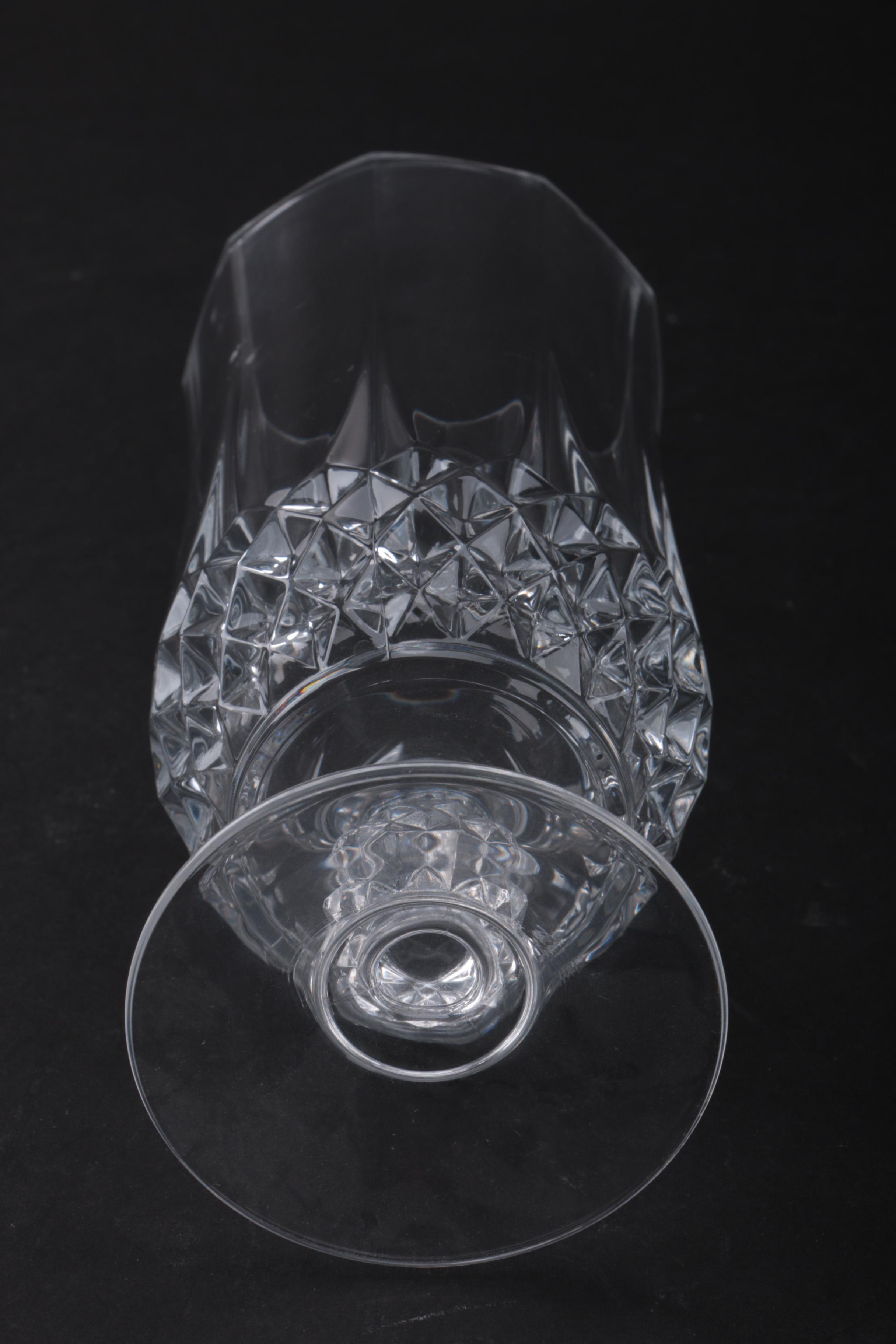 Cristal D’ArquesDurand "Longchamp" Iced Tea Glasses EBTH