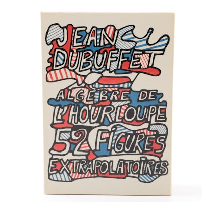 Jean Dubuffet Set of Printed Cards on Paper "52 Figures Extrapolatoires"