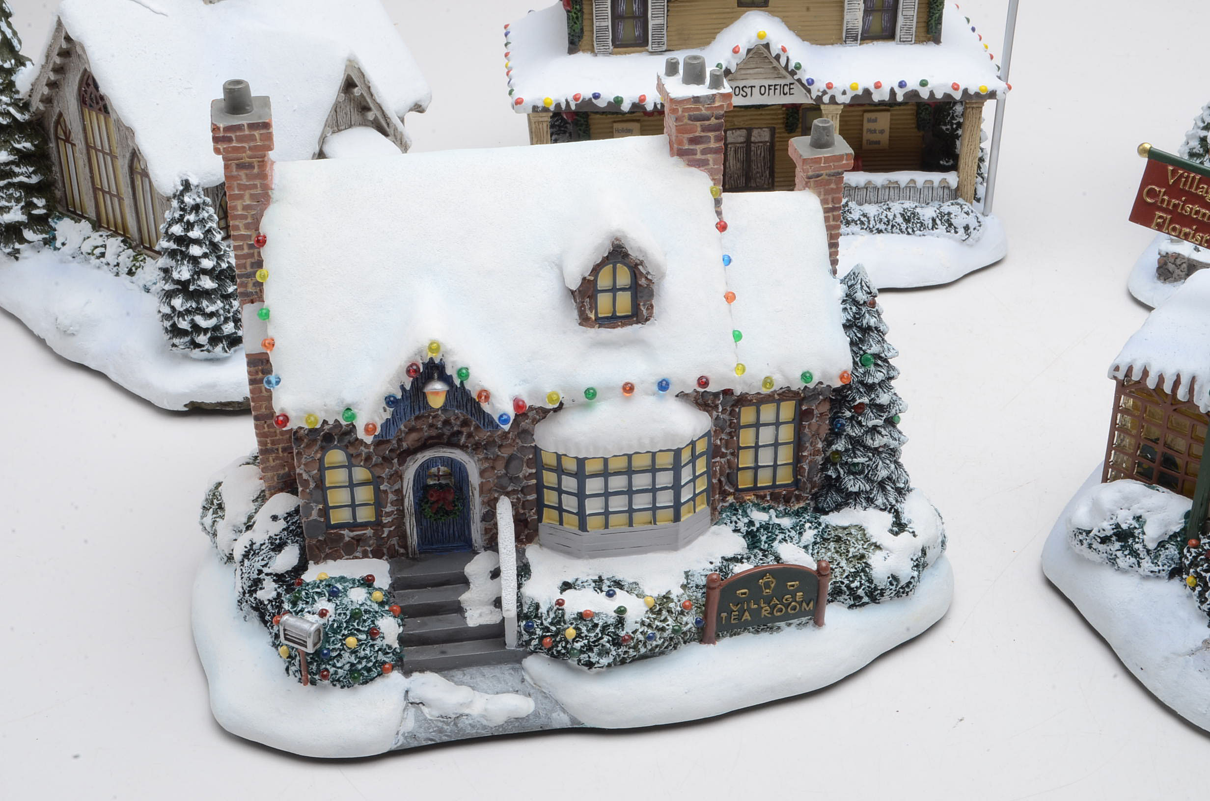 Hawthorne Village Thomas Kinkade Christmas Village Houses EBTH