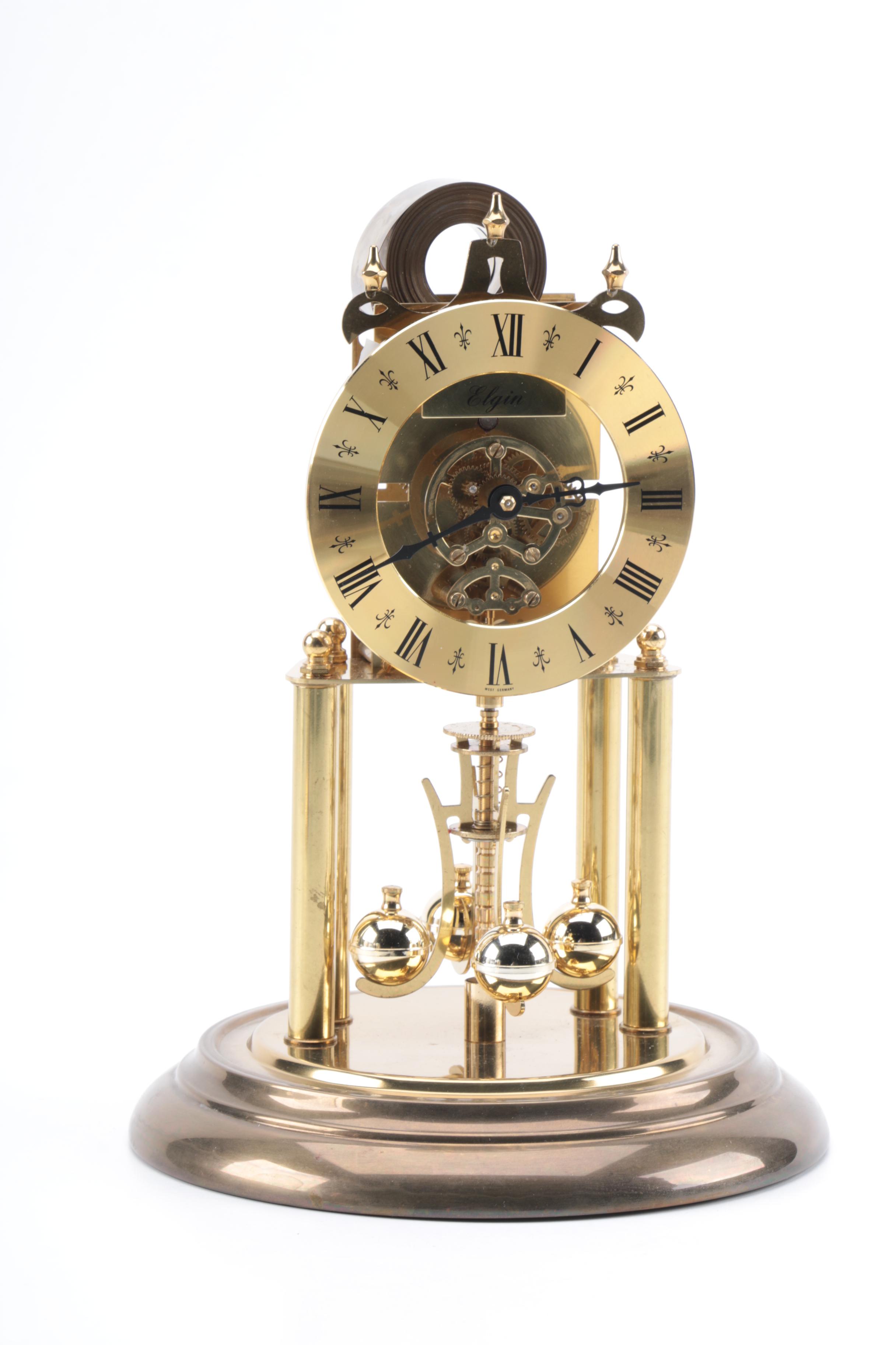 Elgin Quartz Anniversary Clock EBTH