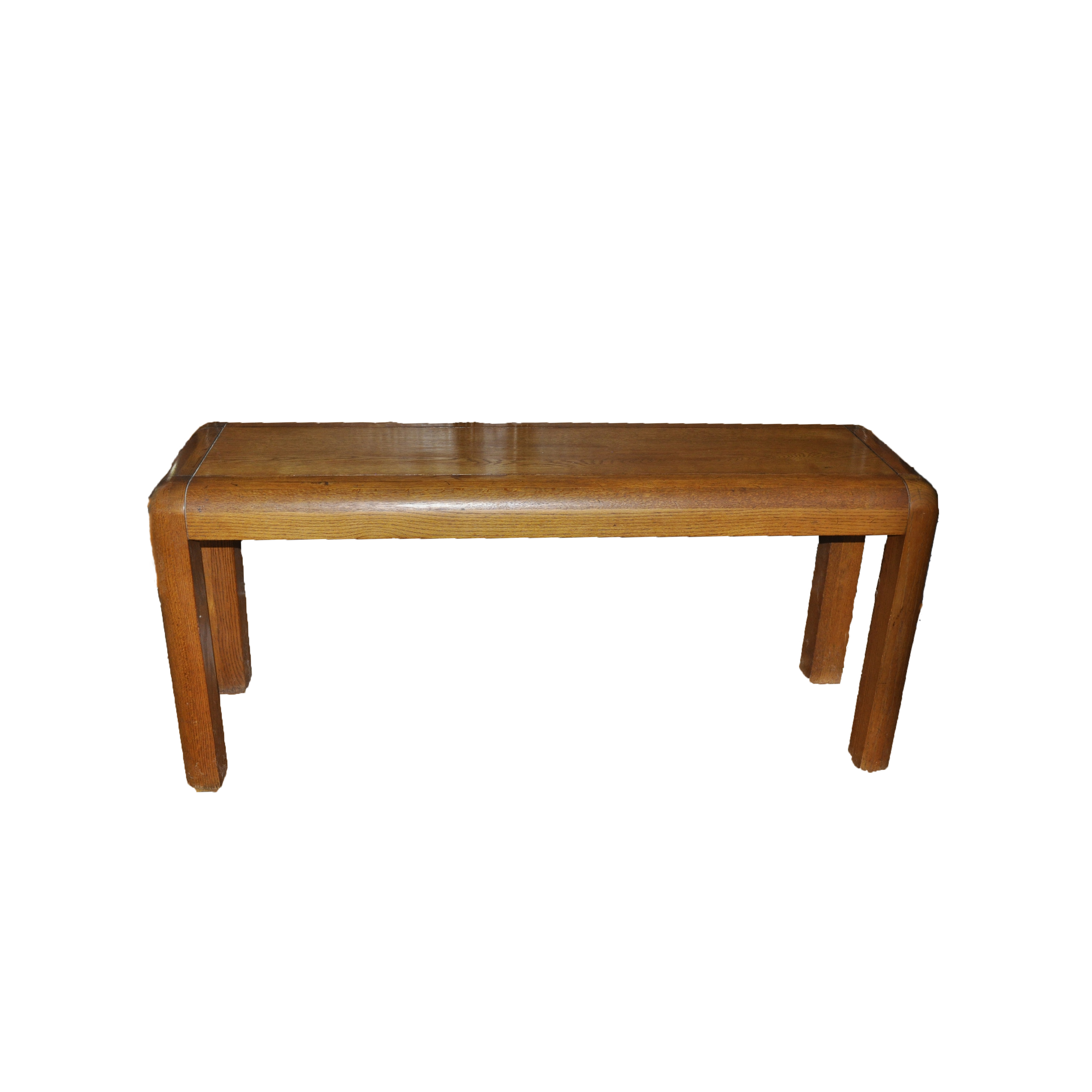 Oak Parsons Coffee Table EBTH